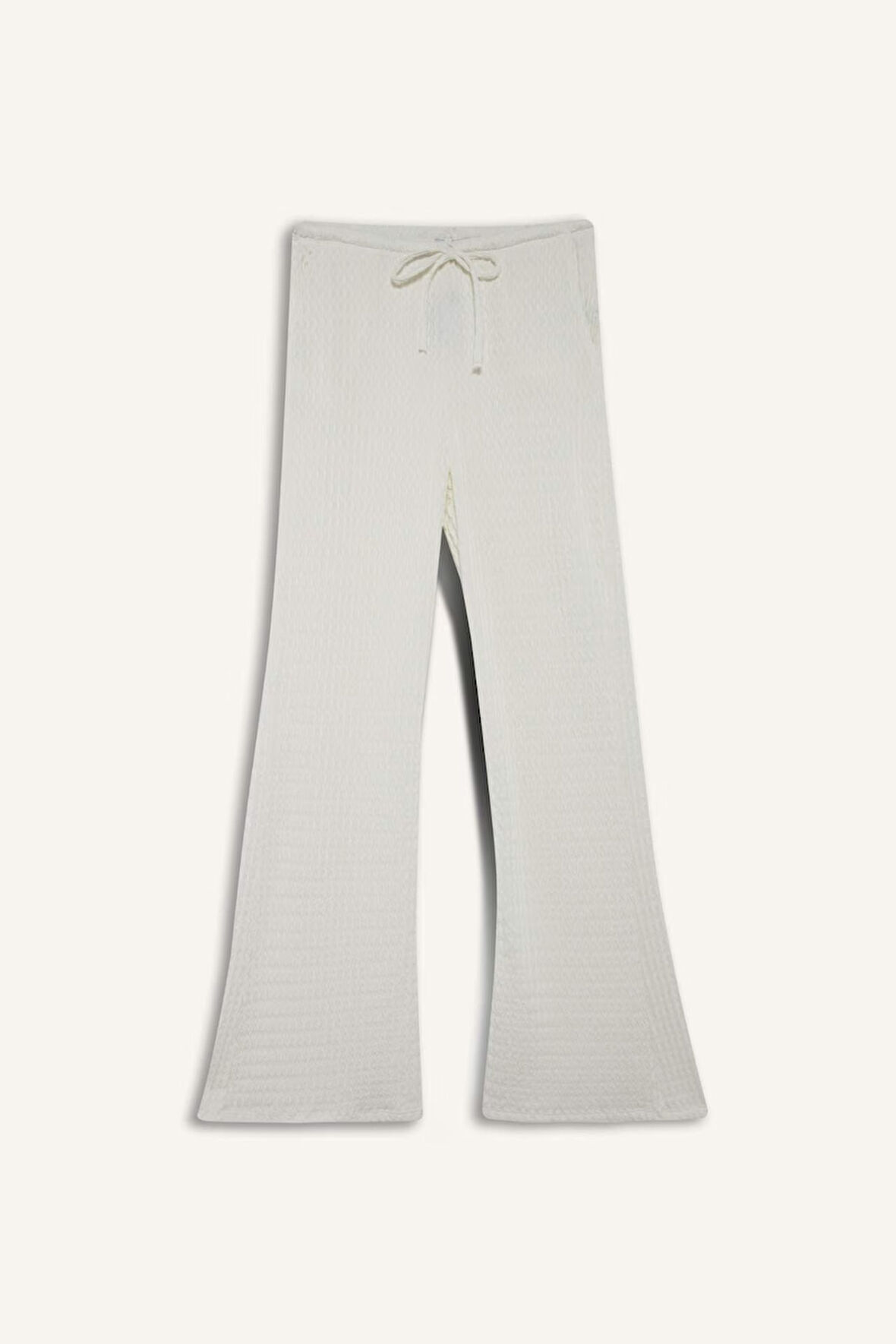 Flare Fit Cepli Normal Bel Standart Boy Bürümcük Pantolon