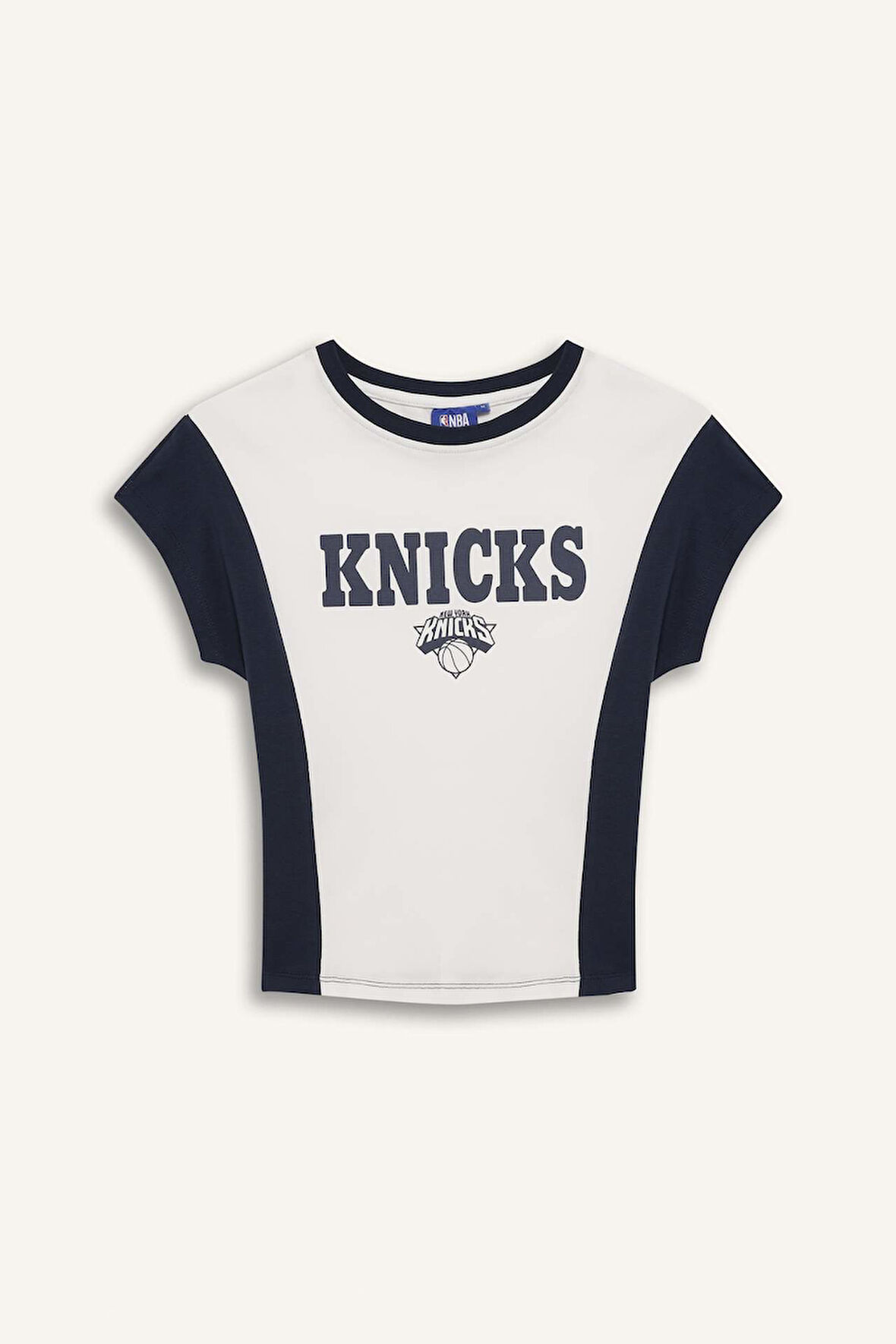 DeFactoFit NBA Brooklyn Nets Slim Fit Dar Kesim Bisiklet Yaka Kısa Kollu Tişört E3613AX25SMER105