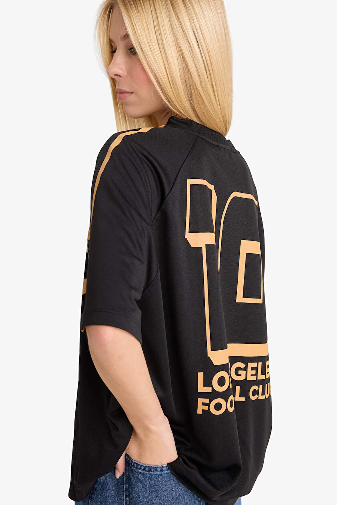 Coool MLS Oversize Geniş Kalıp Sırt Baskılı Kısa Kollu Tişört