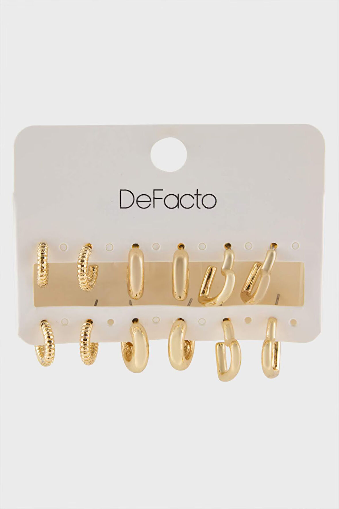 Kadın 6'lı Silver Küpe