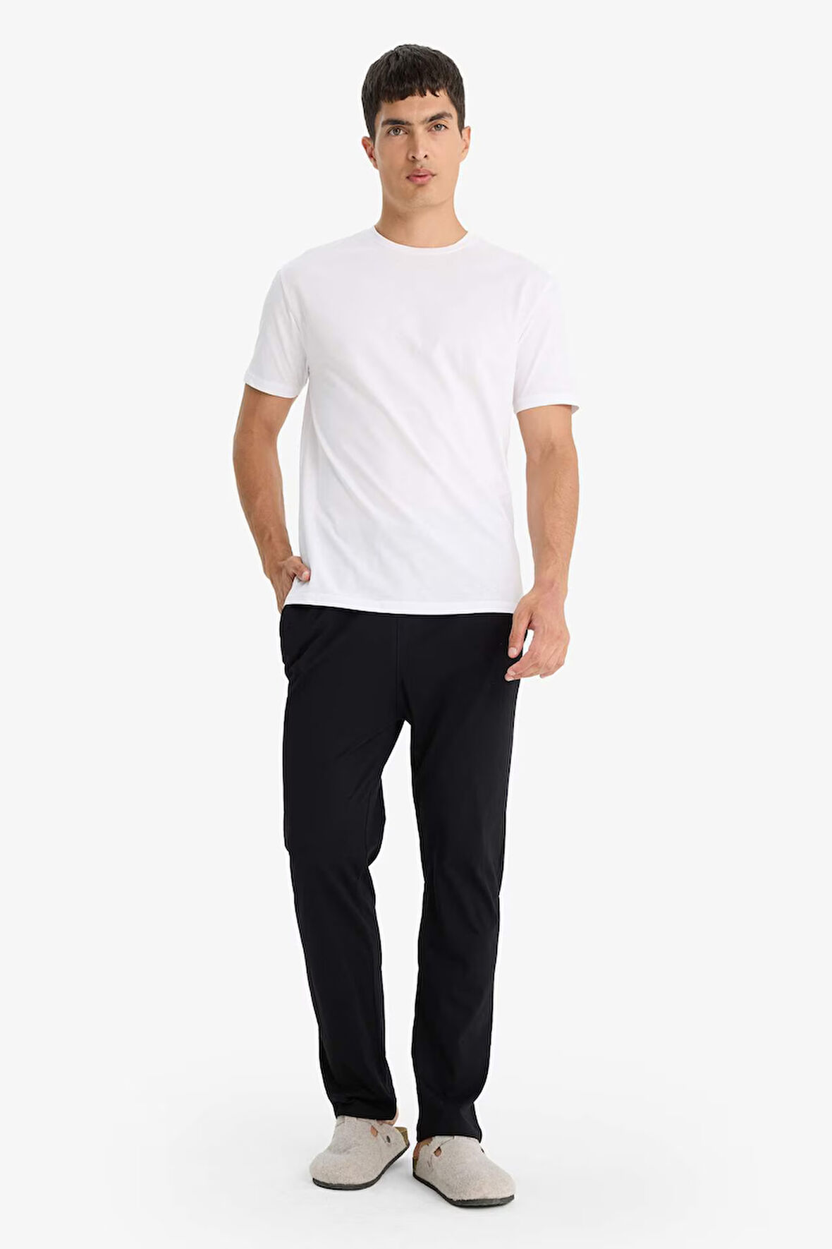 Regular Fit Cepli Pijama Altı