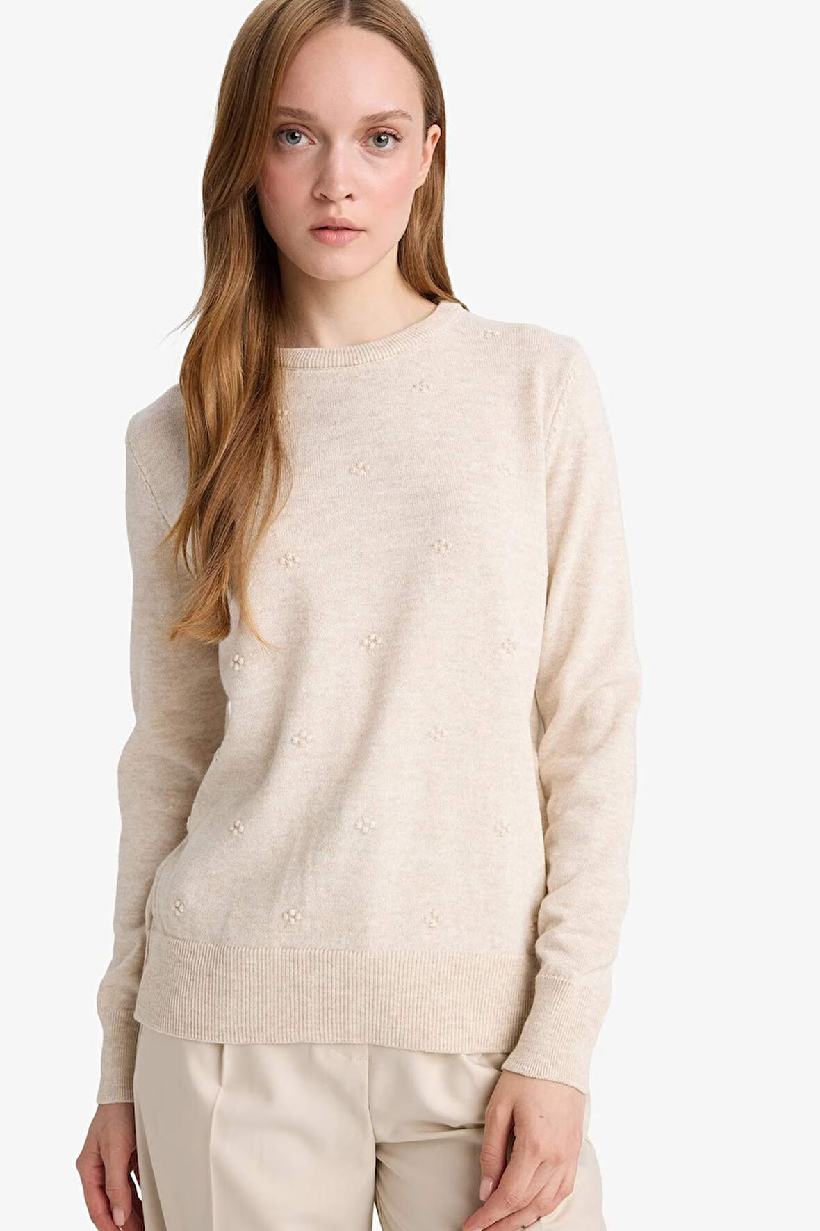 Regular Fit Bisiklet Yaka Triko Kazak