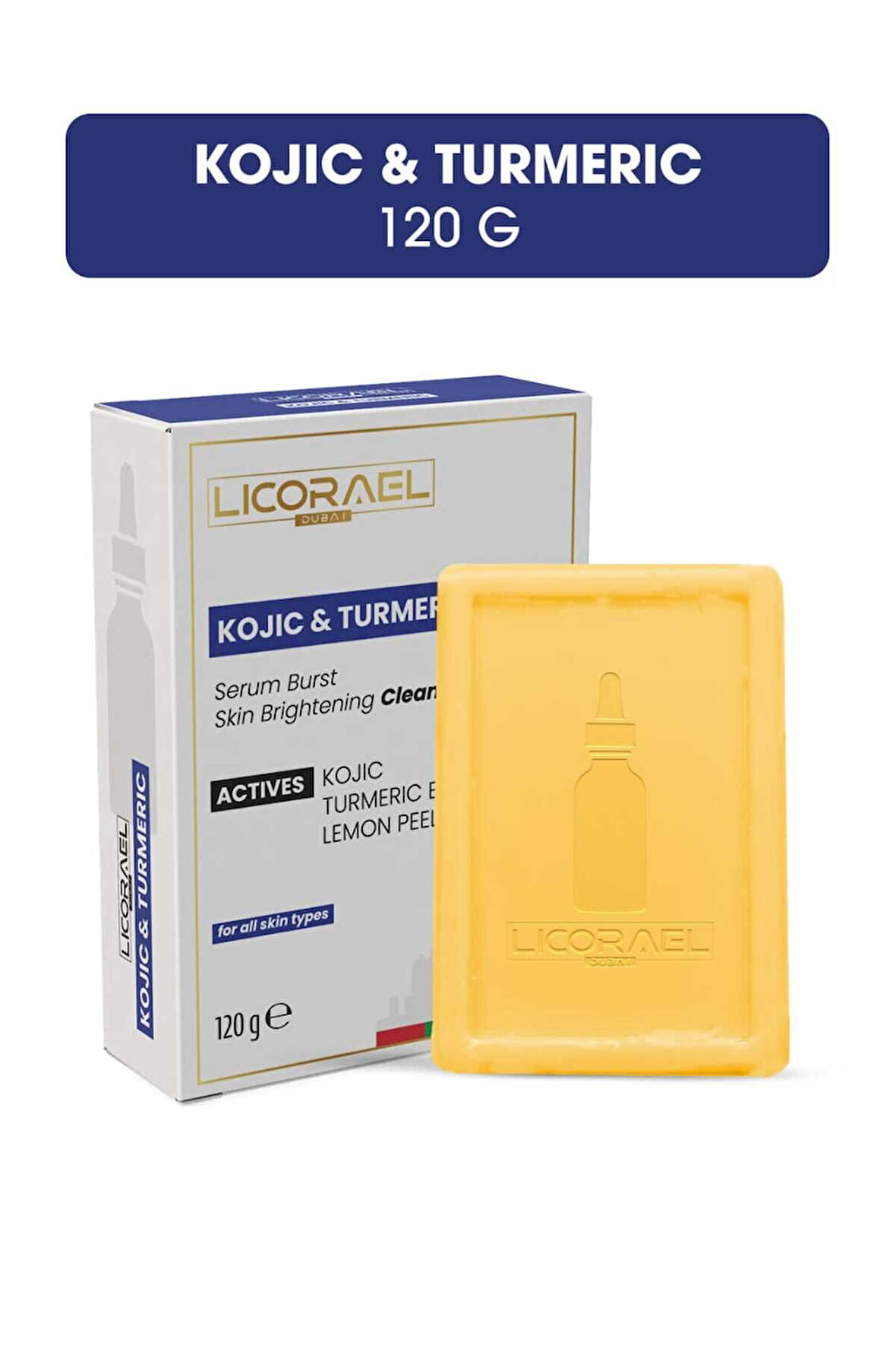 KOJIC & TURMERIC 120 G SABUN