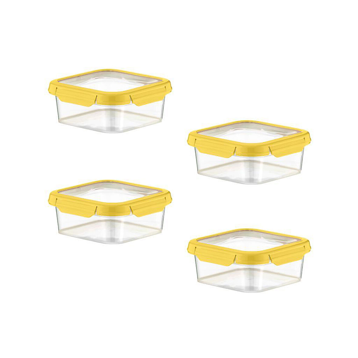 Smatware 4'Lü Set Loxo Sızdırmaz Saklama Kabı 700 ML