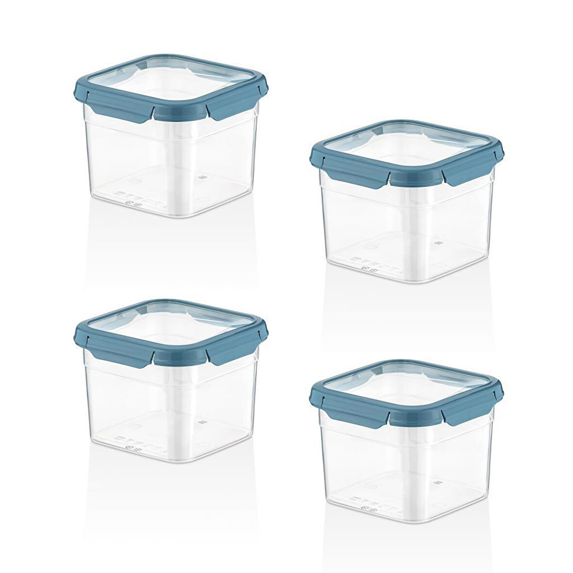 Smatware 4'Lü Set Loxo Sızdırmaz Saklama Kabı 1000 ML