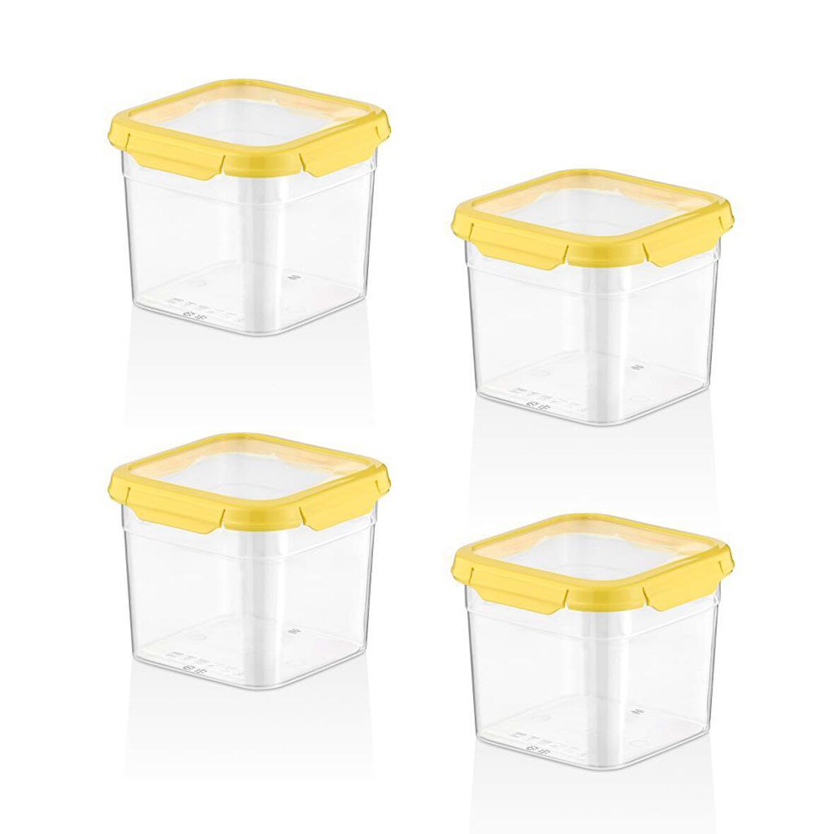 Smatware 4'Lü Set Loxo Sızdırmaz Saklama Kabı 1500 ML