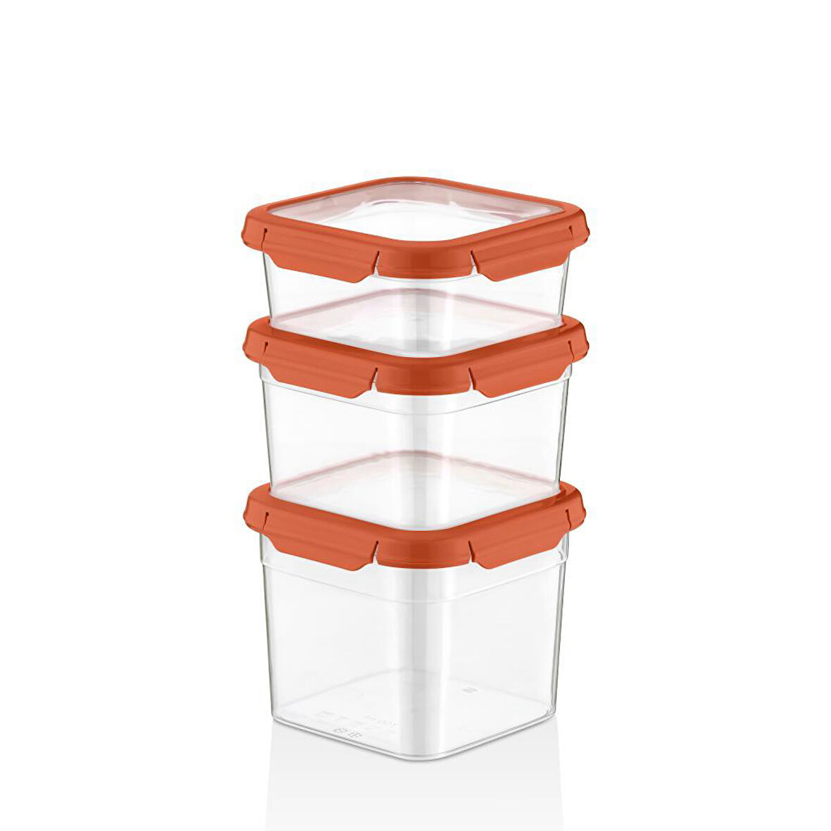 3'Lü Set Loxo Sızdırmaz Saklama Kabı 700 -1000-1500 ML