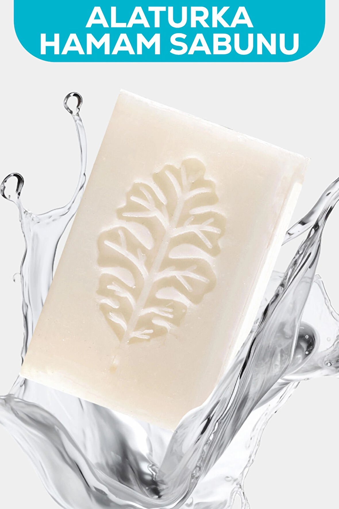 Alaturka Hamam Sabunu Nostaji Beyaz Sabun Kokulu 100g.