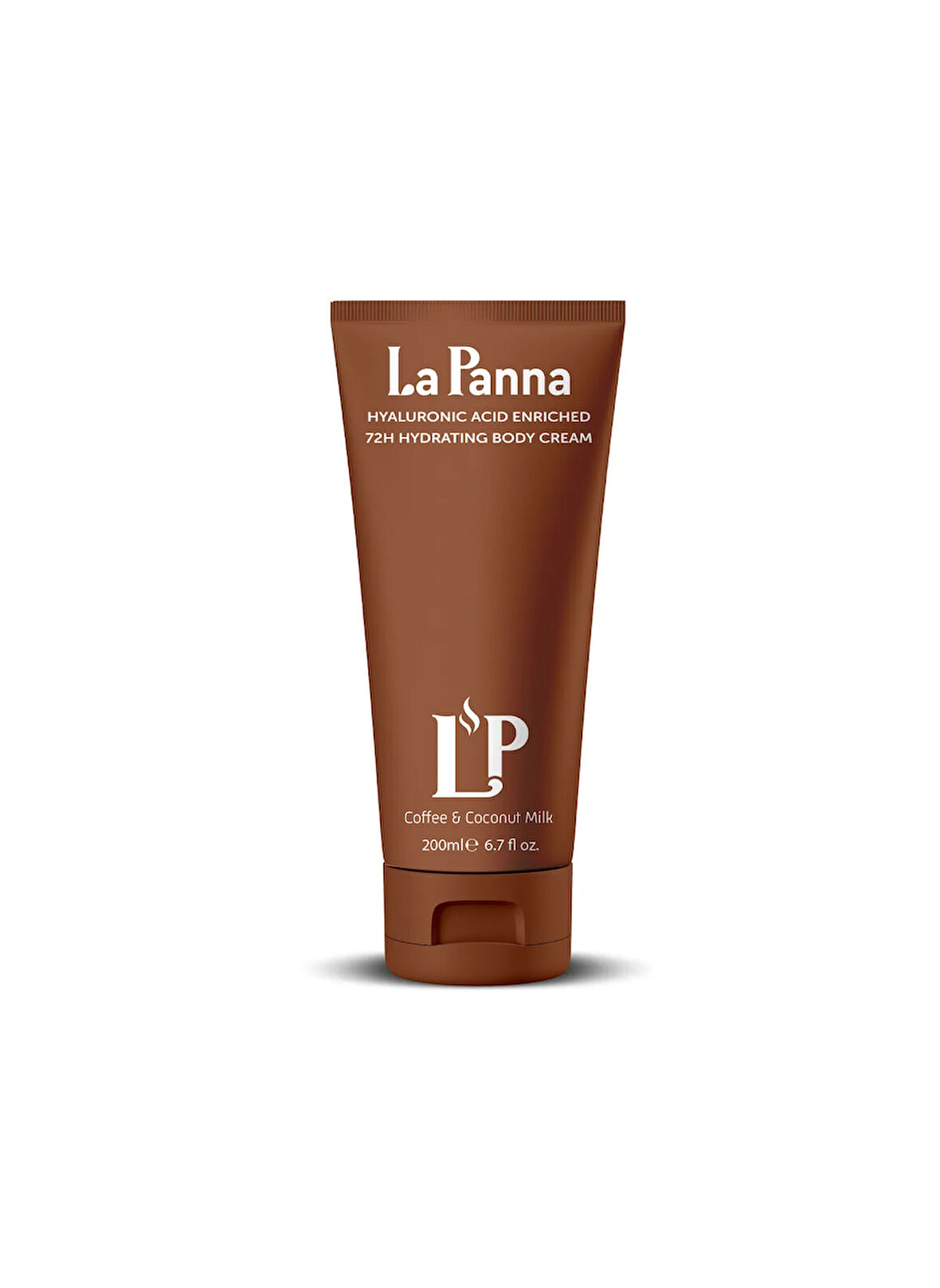 La Panna Coffee & Coconut Milk Hyaluronic Acid Enriched 72H Hydrating Body Cream