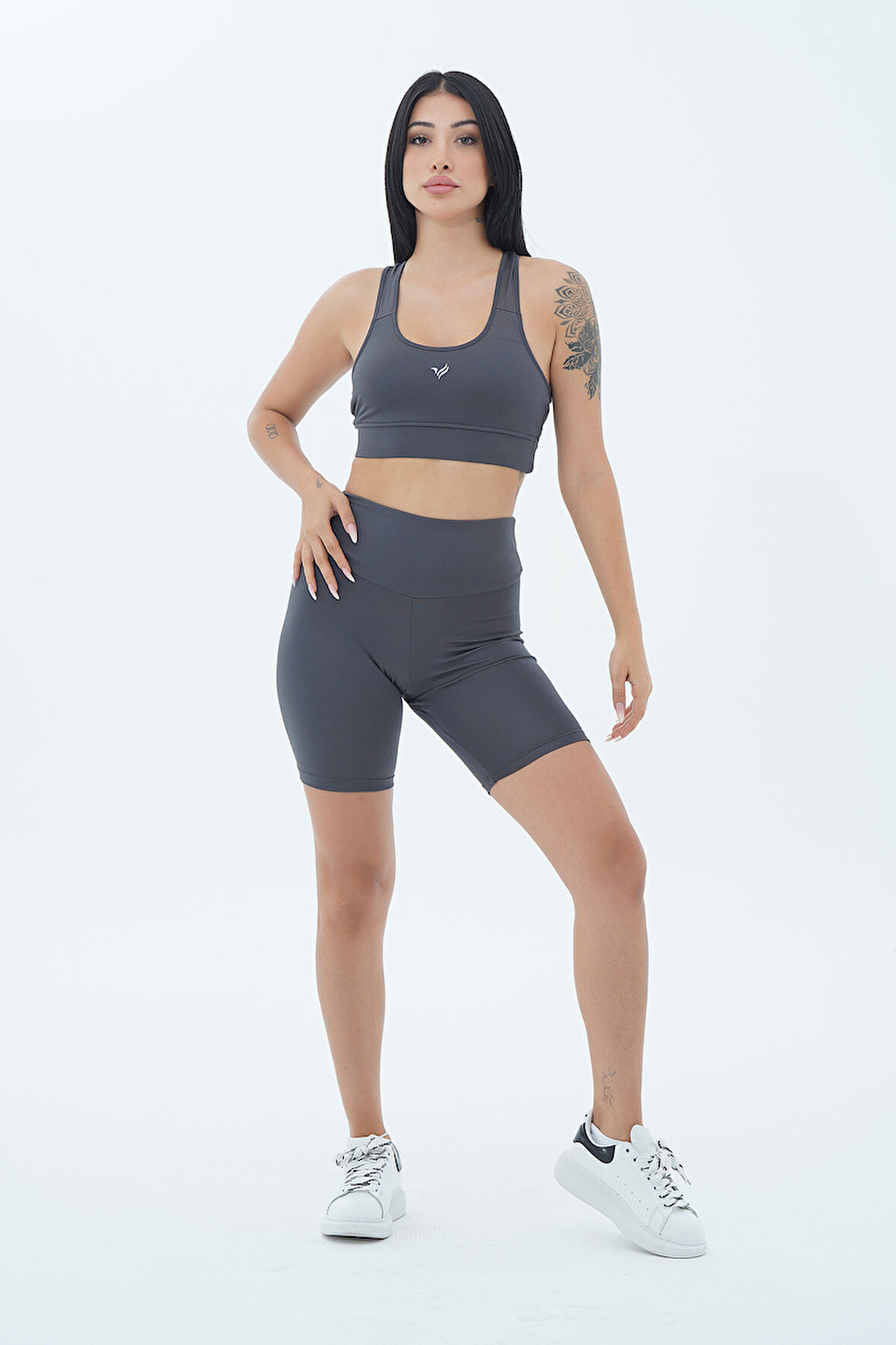 George Phoenix Aero Motion - Füme Yüksek Bel Push-Up Toparlayıcı Bisikletçi Taytı