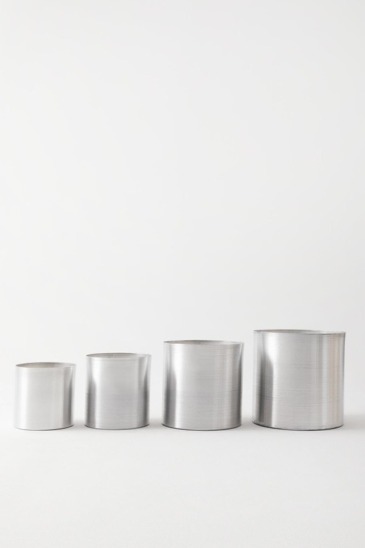 Metal Saksı 4'lü Set