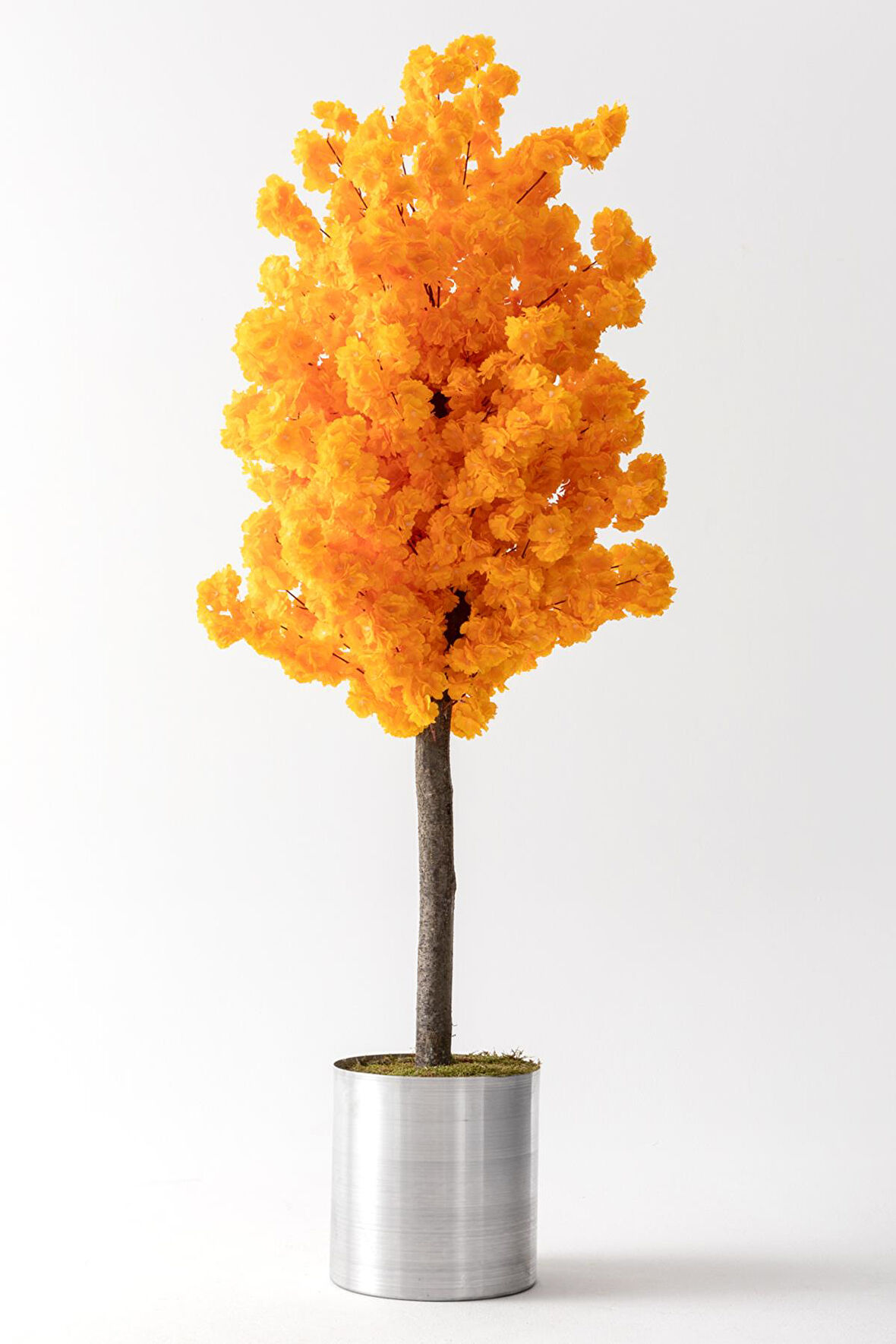 Yapay Bahar Dalı Ağacı Turuncu 200 cm 90 Dal