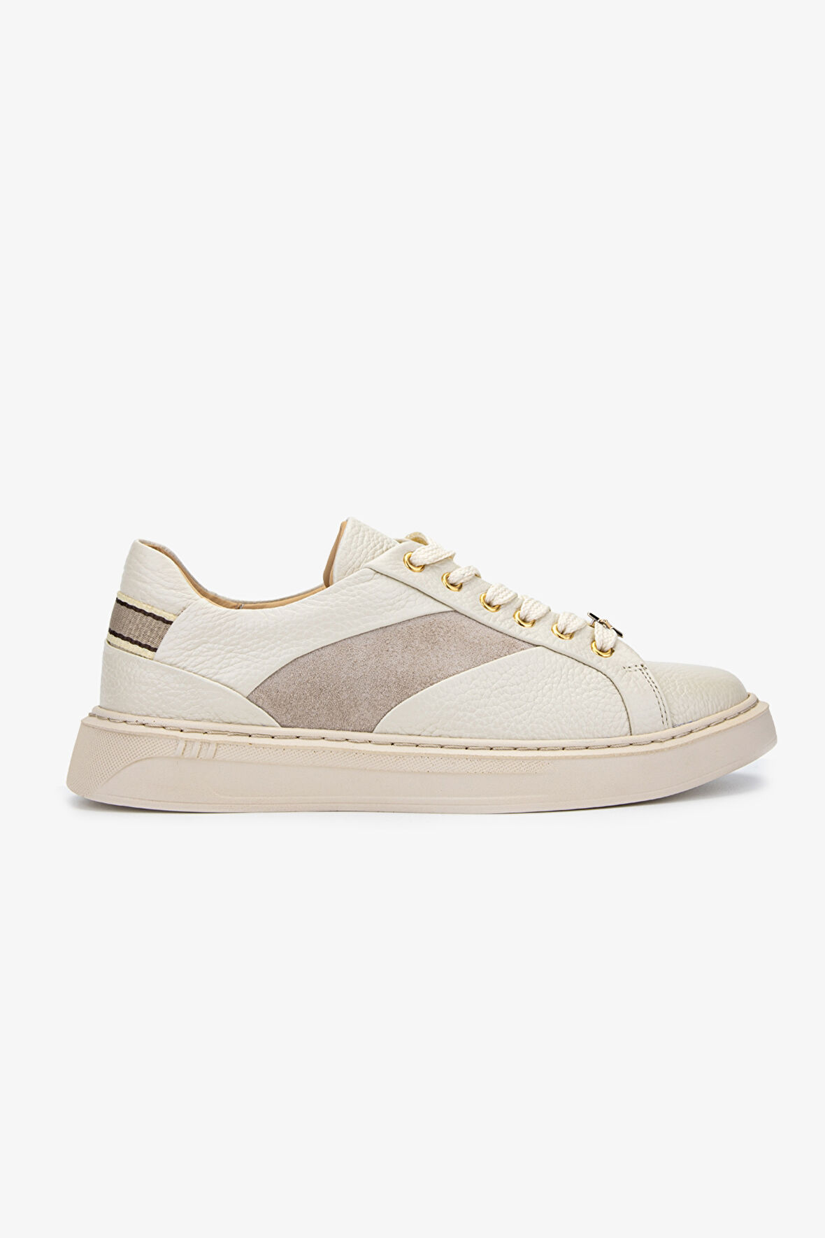 Valmenti Anka Kadın Bej Floter Hakiki Deri Sneakers & Spor Ayakkabı 33 1230 BN AYK Y24