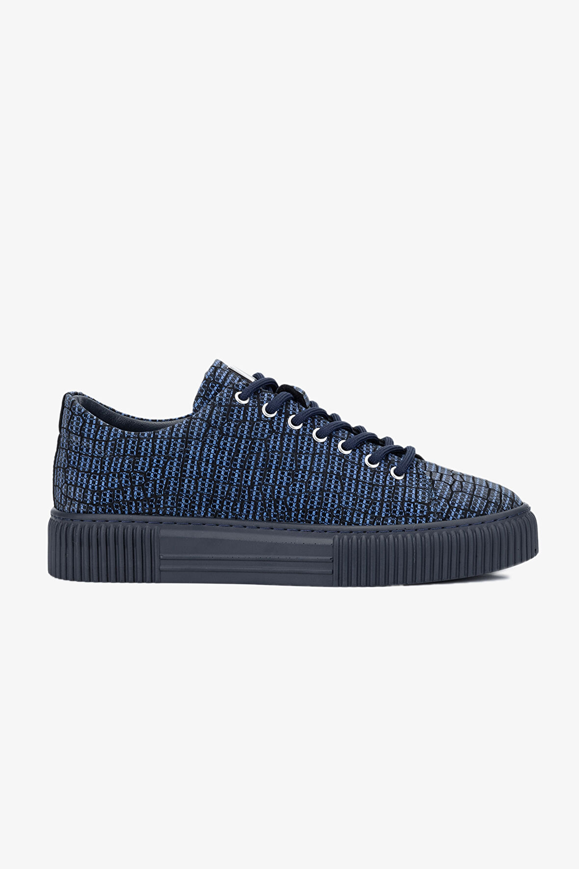 Valmenti Erkek Lacivert Hakiki Deri Sneakers & Spor Ayakkabı 352 19299 ERK AYK SK23/24