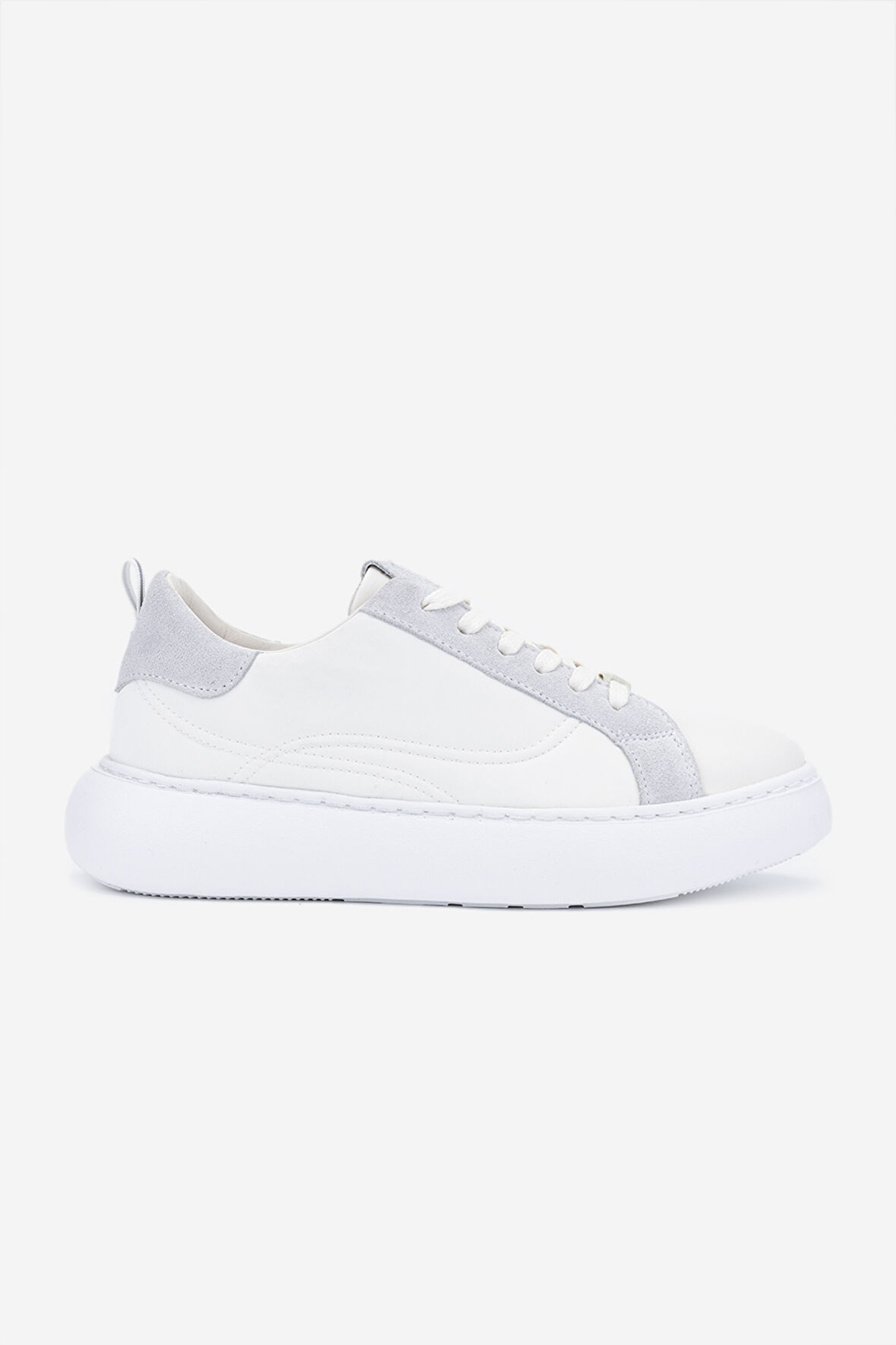 Valmenti Zindax Kadın Beyaz/Beyaz Deri & Tekstil Sneakers & Spor Ayakkabı 933 ZN PAGANINI BN AYK Y24