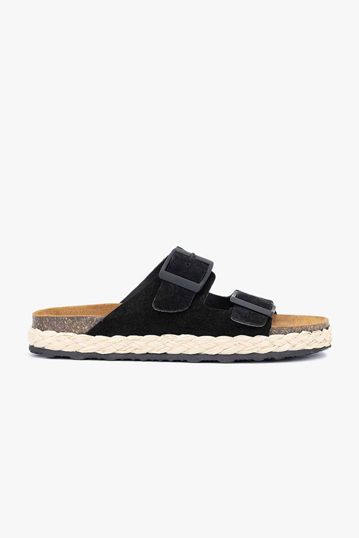 Valmenti Simba Kadın Siyah Hakiki Deri Terlik 985 24-6601 BN TRLK Y24