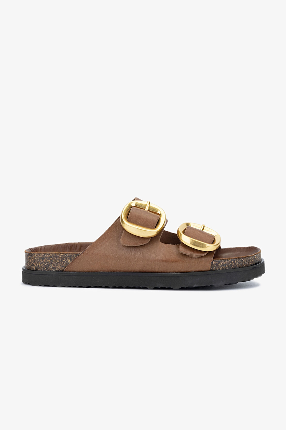 Valmenti Asix Kadın Taba Hakiki Deri Terlik 985 24-6406 BN TRLK Y24