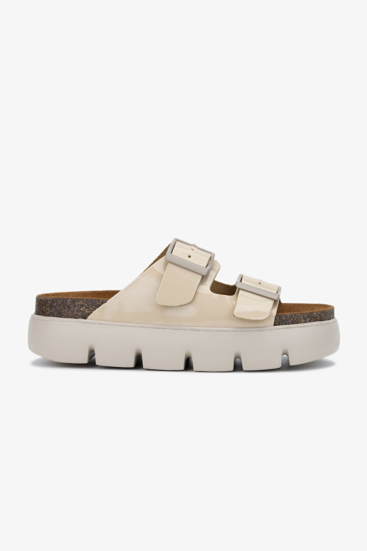 Valmenti Simus Kadın Bej Hakiki Deri Terlik 985 24-9203 BN TRLK Y24