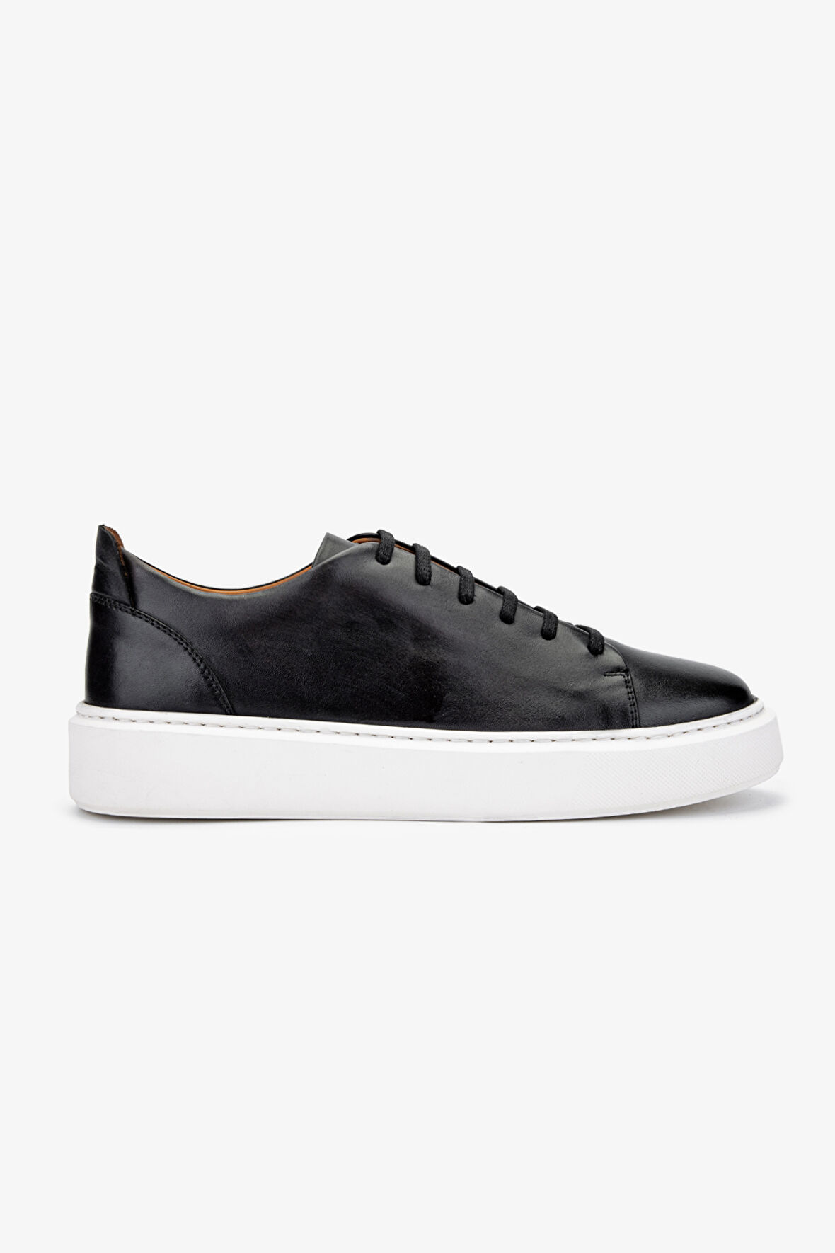 Valmenti Erkek Hakiki Deri Siyah Sneakers & Spor Ayakkabı 537 3444 ERK AYK Y24 SIYAH FNSJ
