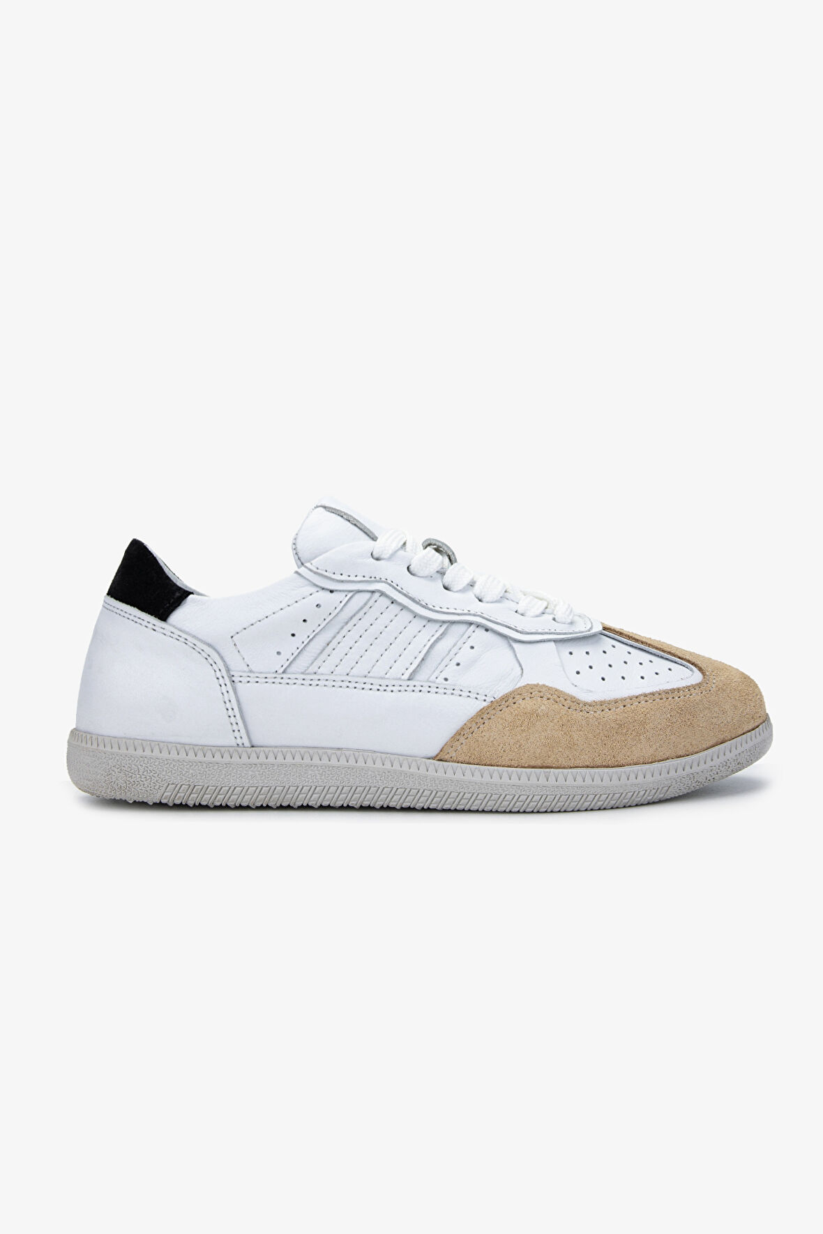 Valmenti Kadın Hakiki Deri Bej Sneakers & Spor Ayakkabı 1044 1000-V BN AYK Y24 BEJ