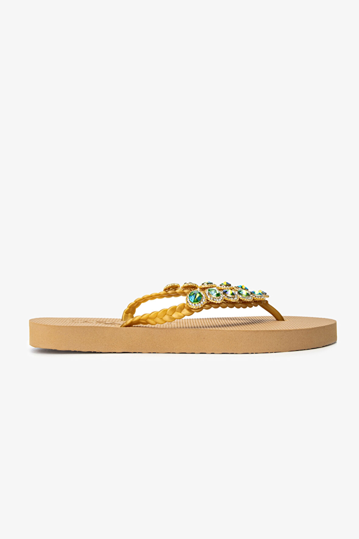 Lazamani Kadın Vegan Bej Düz Terlik 461 77002 BN TRLK Y24 BEIGE