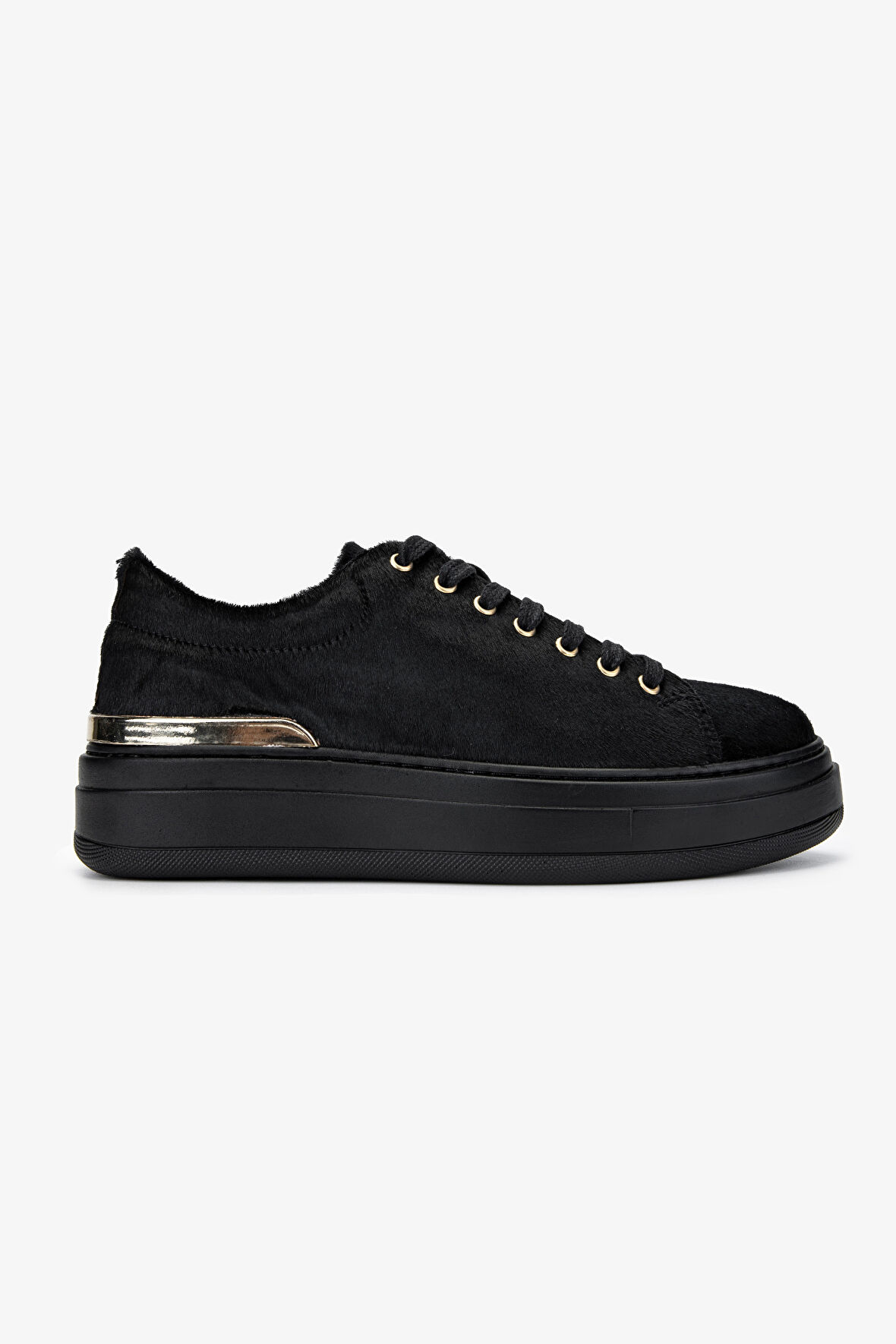 Valmenti Kadın Hakiki Deri Siyah Sneakers & Spor Ayakkabı 352 938-1 BN AYK SK24-25 SIYAH