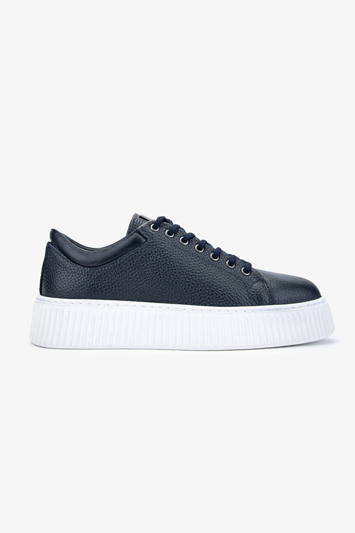 Valmenti Erkek Hakiki Deri Lacivert Sneakers & Spor Ayakkabı 352 21169 ERK AYK SK24-25 LACI FLTR
