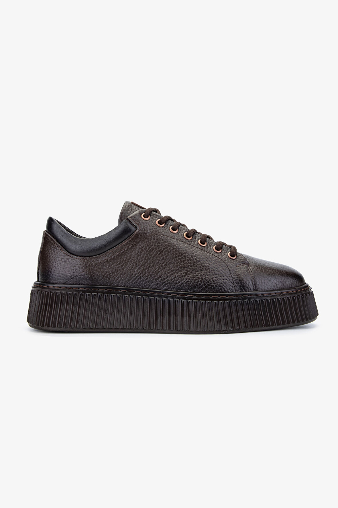 Valmenti Erkek Hakiki Deri Kahverengi Sneakers & Spor Ayakkabı 352 21169 ERK AYK SK24-25 KAHVE FLTR