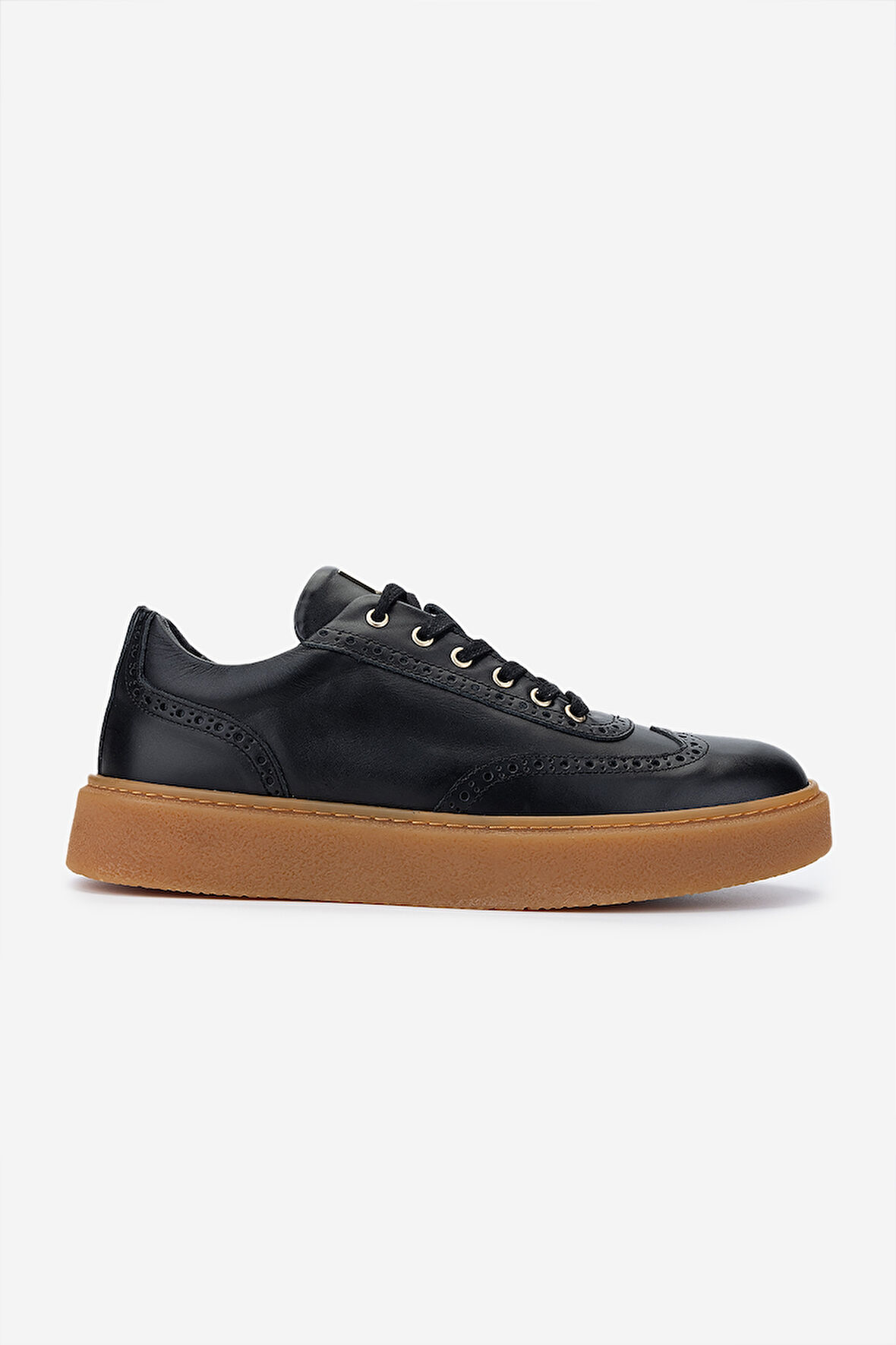 Valmenti Erkek Hakiki Deri Siyah Sneakers & Spor Ayakkabı 352 21346 ERK AYK SK24-25 SIYAH NAPPA