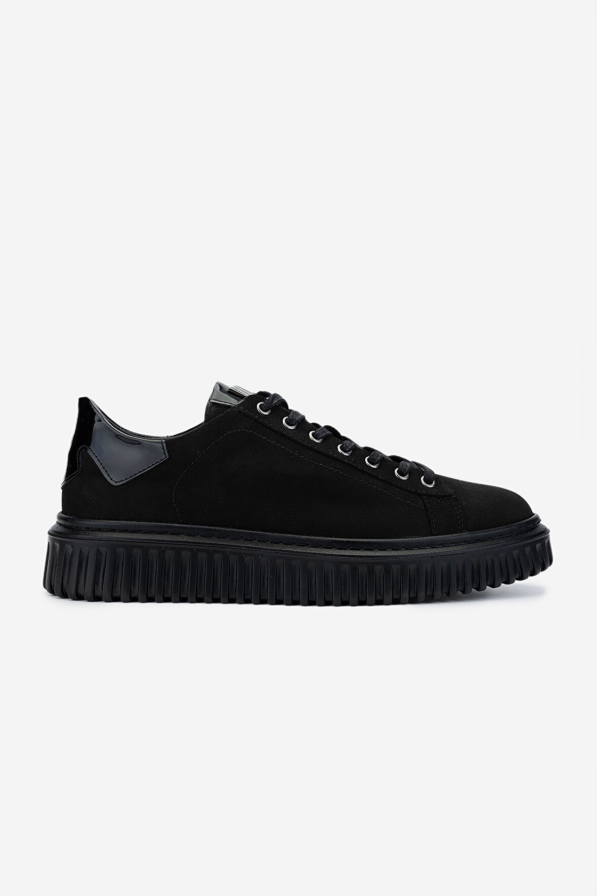 Valmenti Erkek Hakiki Deri Sneakers & Spor Ayakkabı 352 21233 ERK AYK SK24-25 SIYAH NBK/RGN