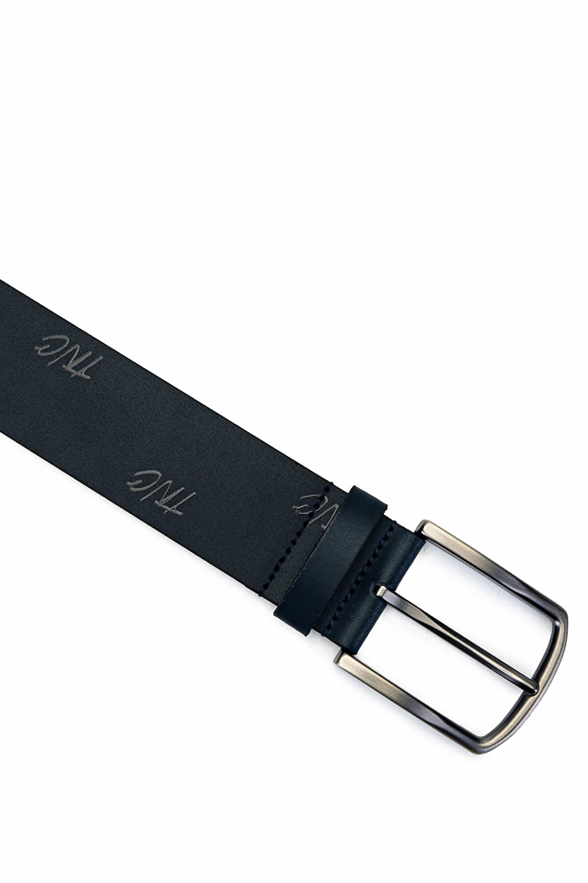 Tamer Tanca Erkek Hakiki Deri Lacivert Spor Kemer 1041 4500 ERK KEMER Y24 LACIVERT