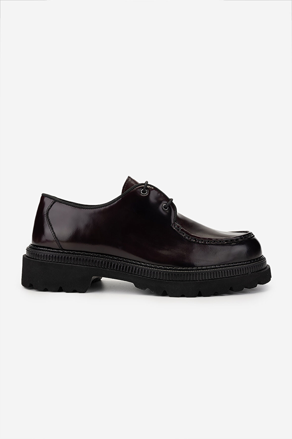 Valmenti Erkek Hakiki Deri Bordo Casual Ayakkabı 771 510 ERK AYK SK24-25 BORDO ACMA