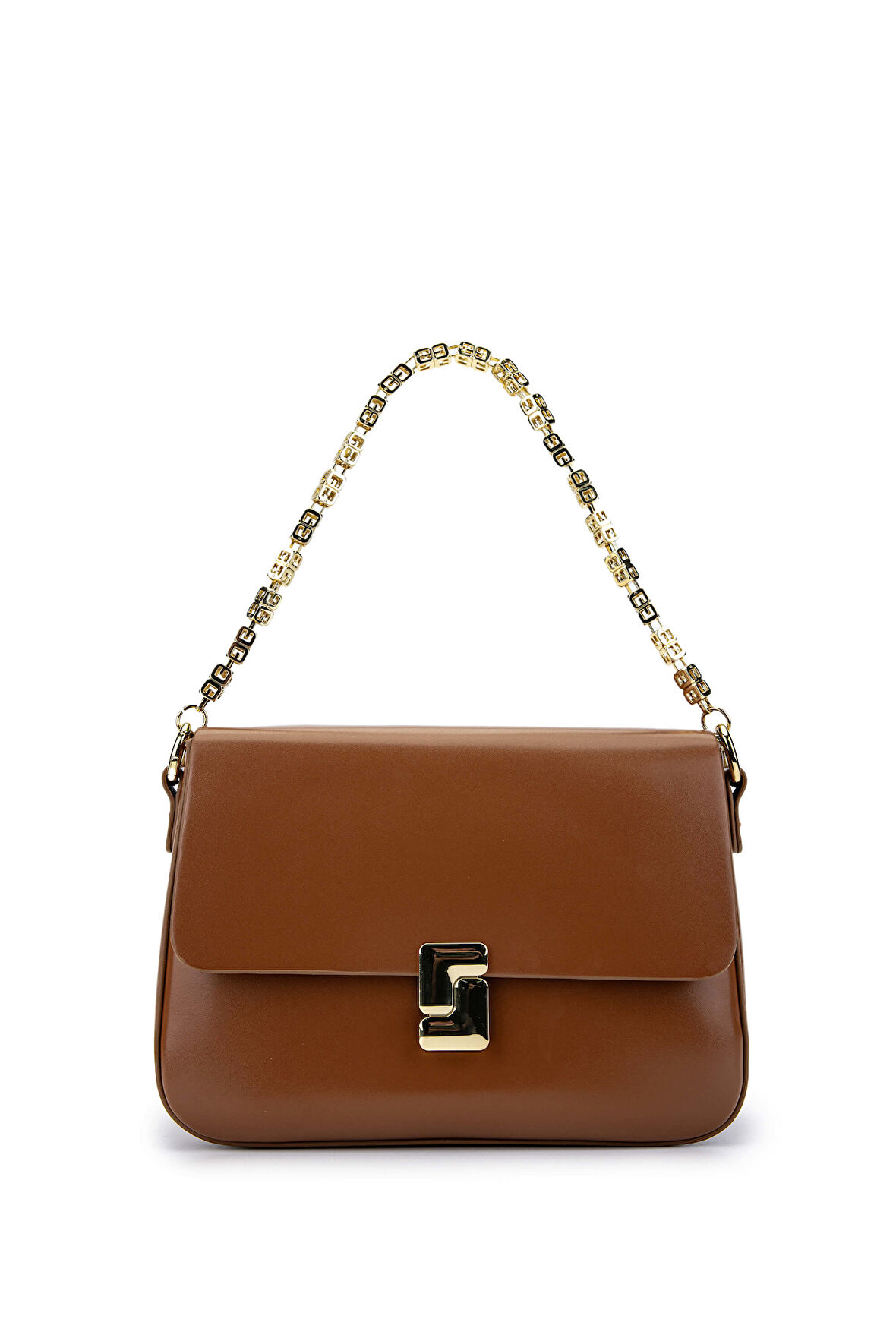 Tamer Tanca Kadın Vegan Camel Omuz Çanta 921 26867 BN CANTA SK24-25 CAMEL