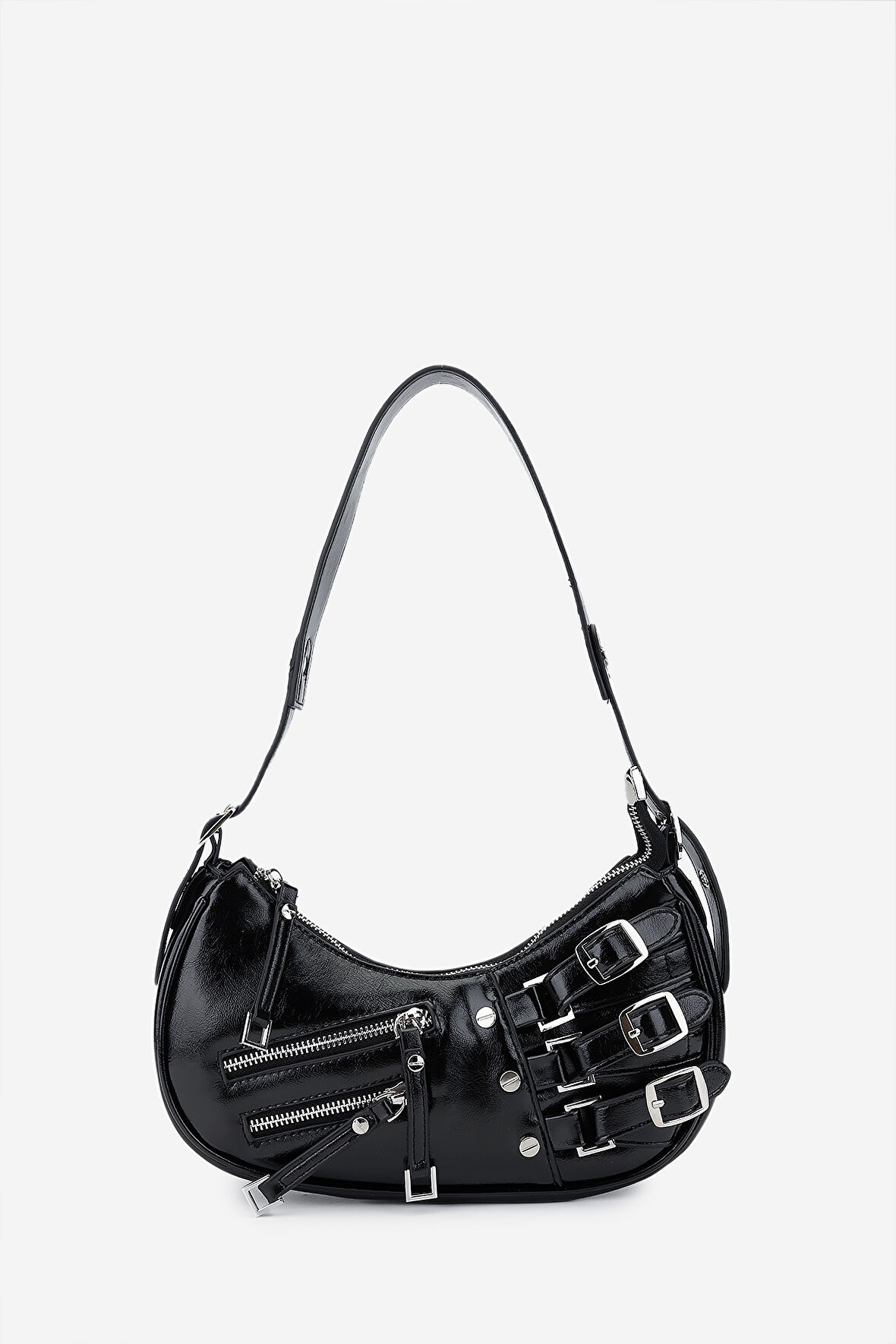 Valmenti Kadın Vegan Siyah Omuz Çanta 921 26878 BN CANTA SK24-25 BLACK