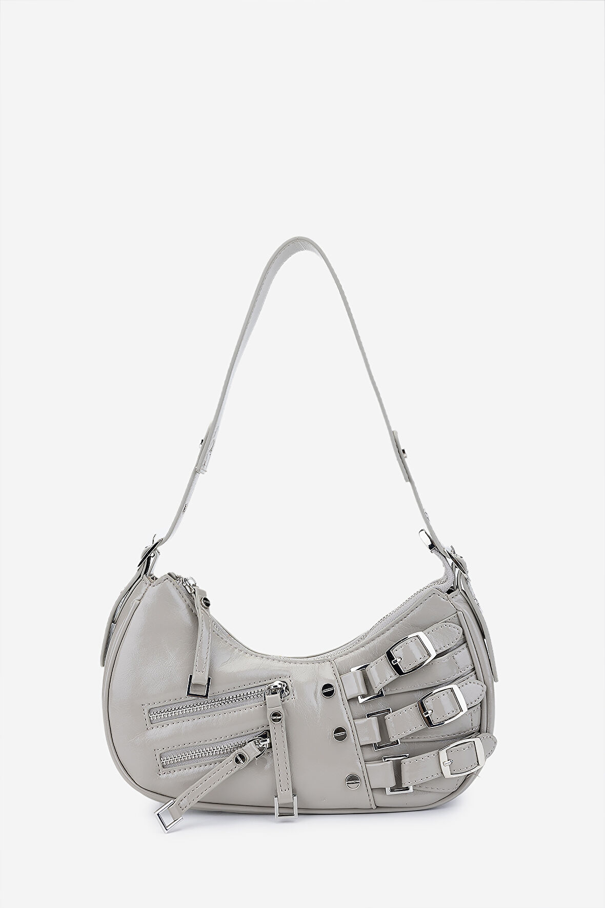 Valmenti Kadın Vegan Omuz Çanta 921 26878 BN CANTA SK24-25 L.GRAY