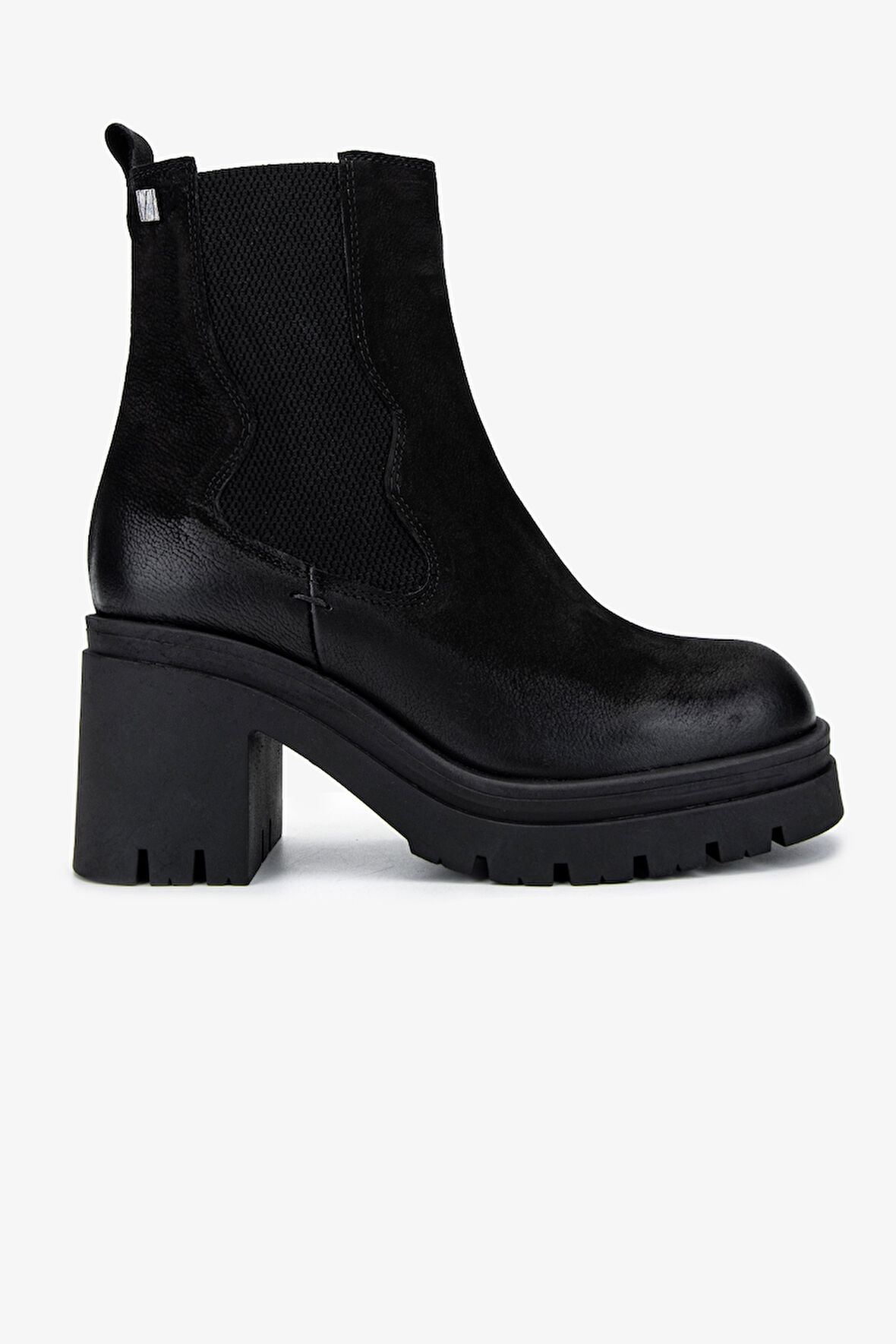 Valmenti Kadın Hakiki Deri Siyah Nubuk Casual Bot 322 2351305 BN BOT SK24-25 SIYAH NBK