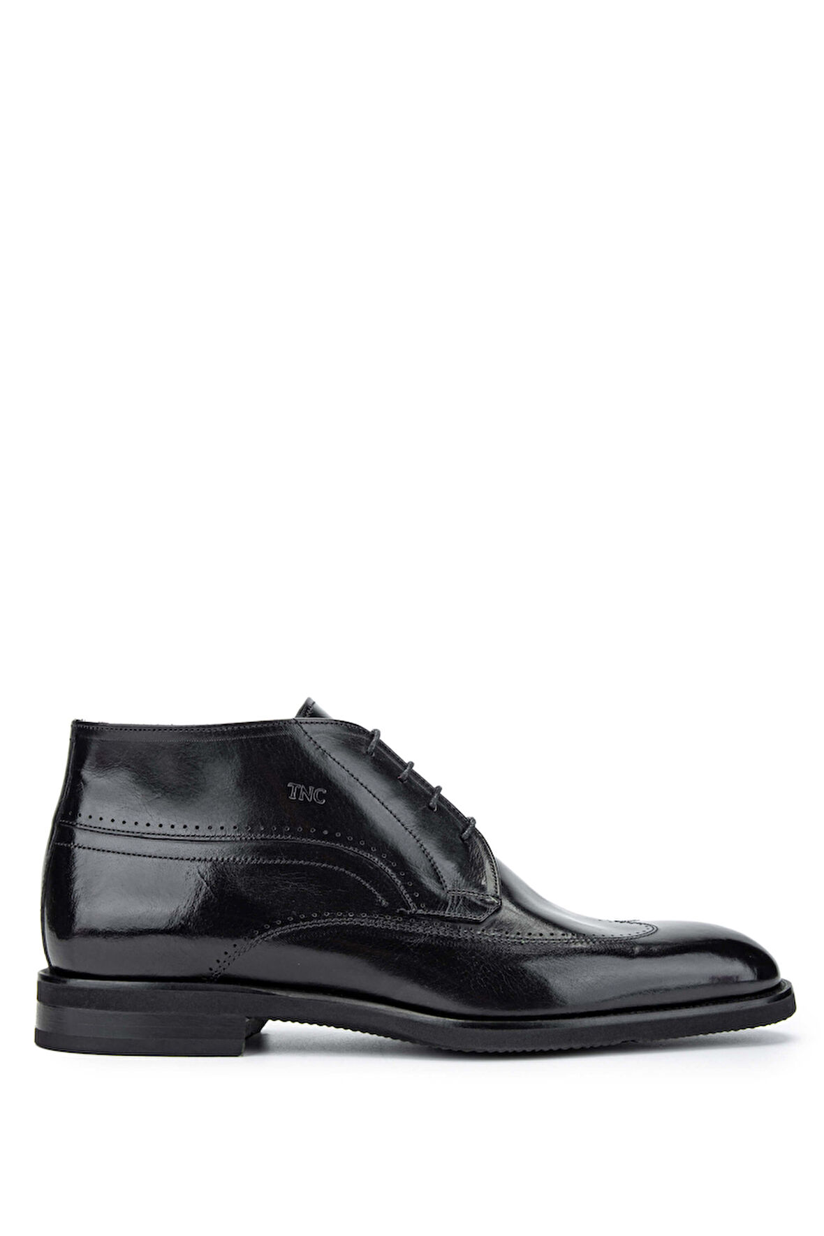 Tamer Tanca Erkek Hakiki Deri Siyah Klasik Bot 342 8974 ERK BOT SK24-25 SIYAH BFL