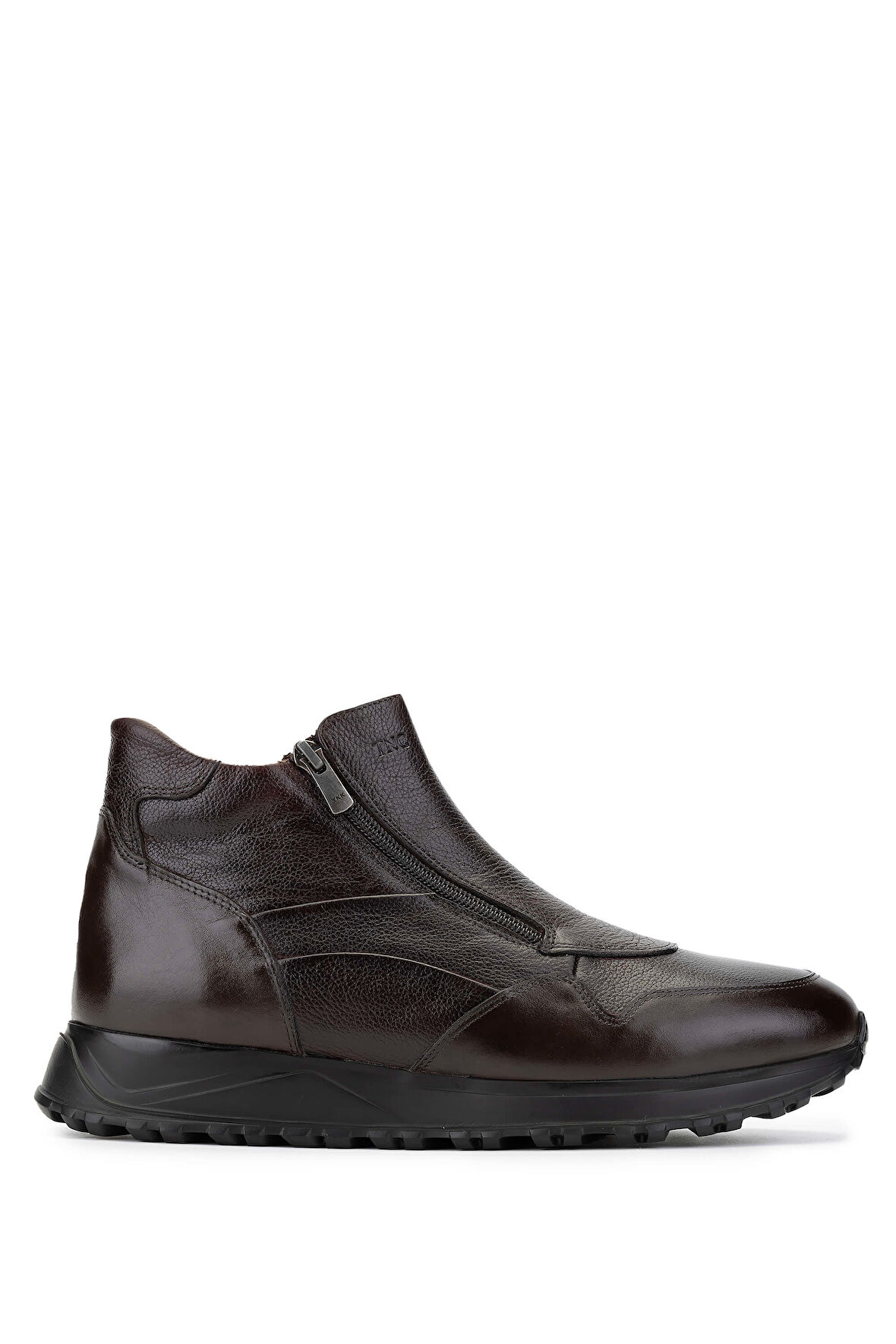 Tamer Tanca Erkek Hakiki Deri Kahverengi Casual Bot 537 3564 ERK BOT SK24-25 KAHVE