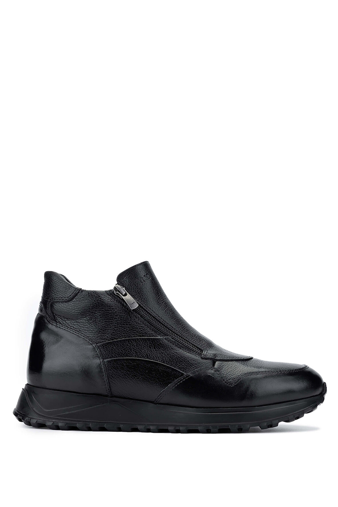 Tamer Tanca Erkek Hakiki Deri Siyah Casual Bot 537 3564 ERK BOT SK24-25 SIYAH