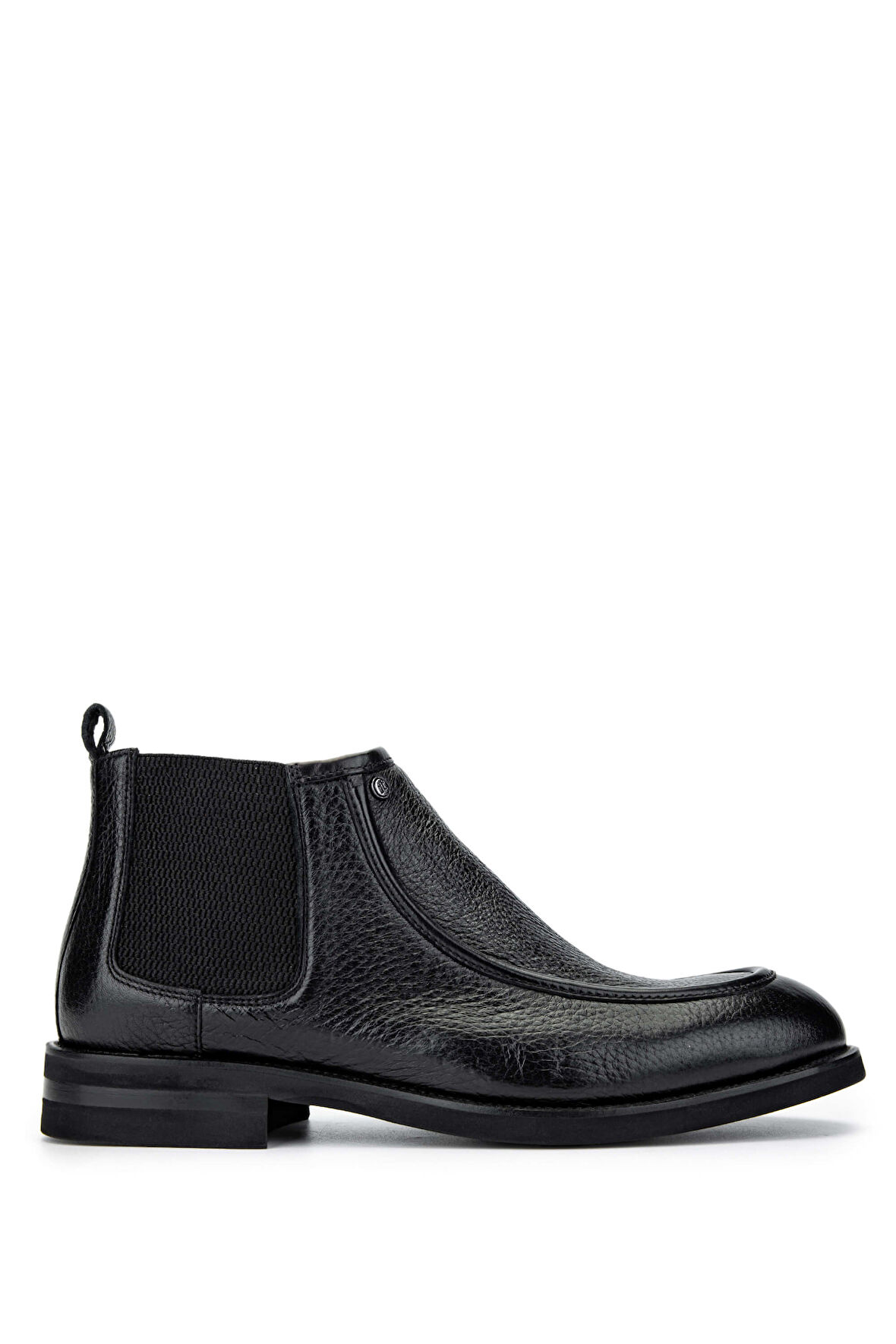 Tamer Tanca Erkek Hakiki Deri Siyah Bot Ayakkabı 477 64137 ERK AYK SK24-25 SIYAH GYK/BFL