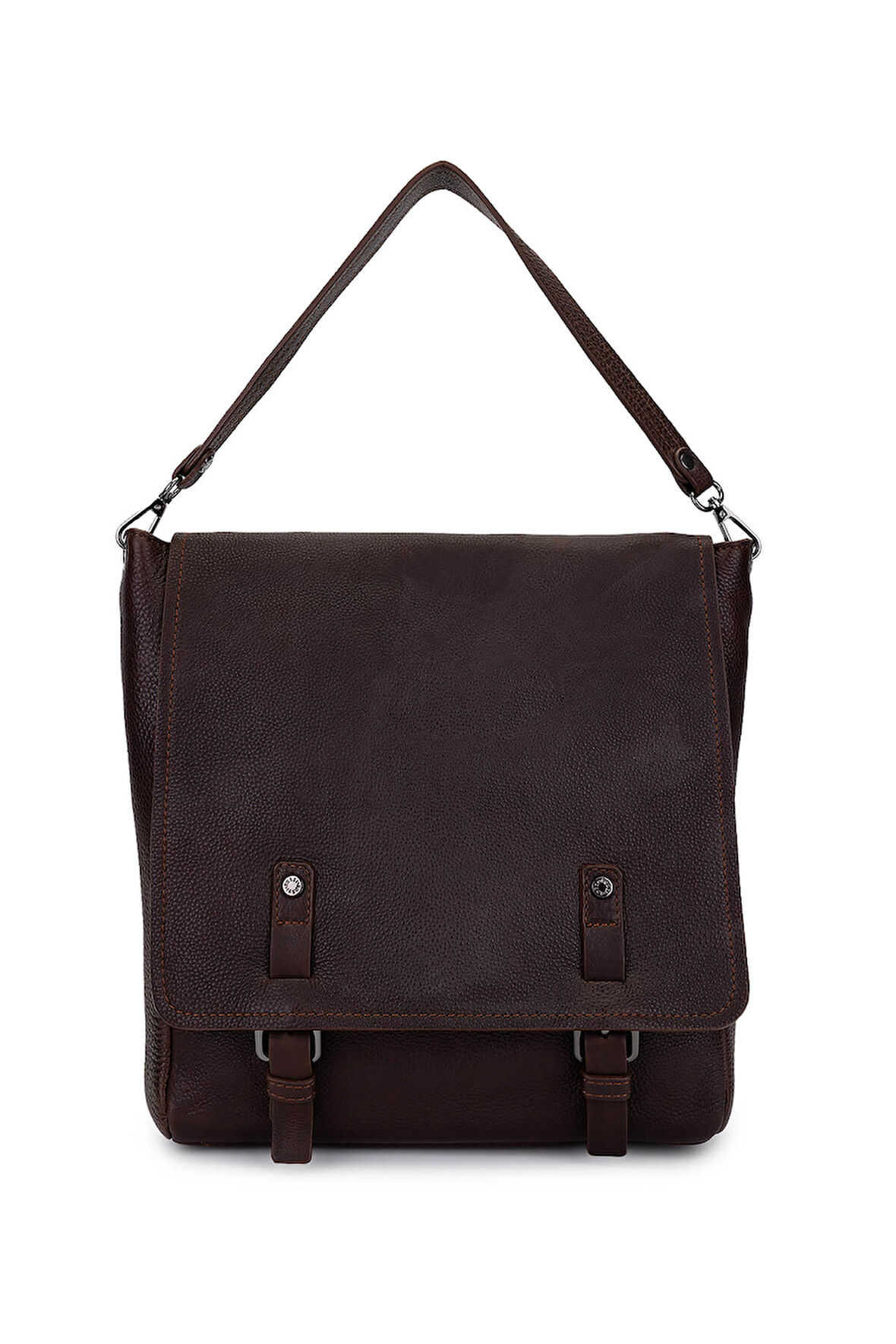 Bruno Rossi Bag Erkek Hakiki Deri Kahverengi Sırt Çantası 1048 332 ERK CANTA SK24-25 COFFEE