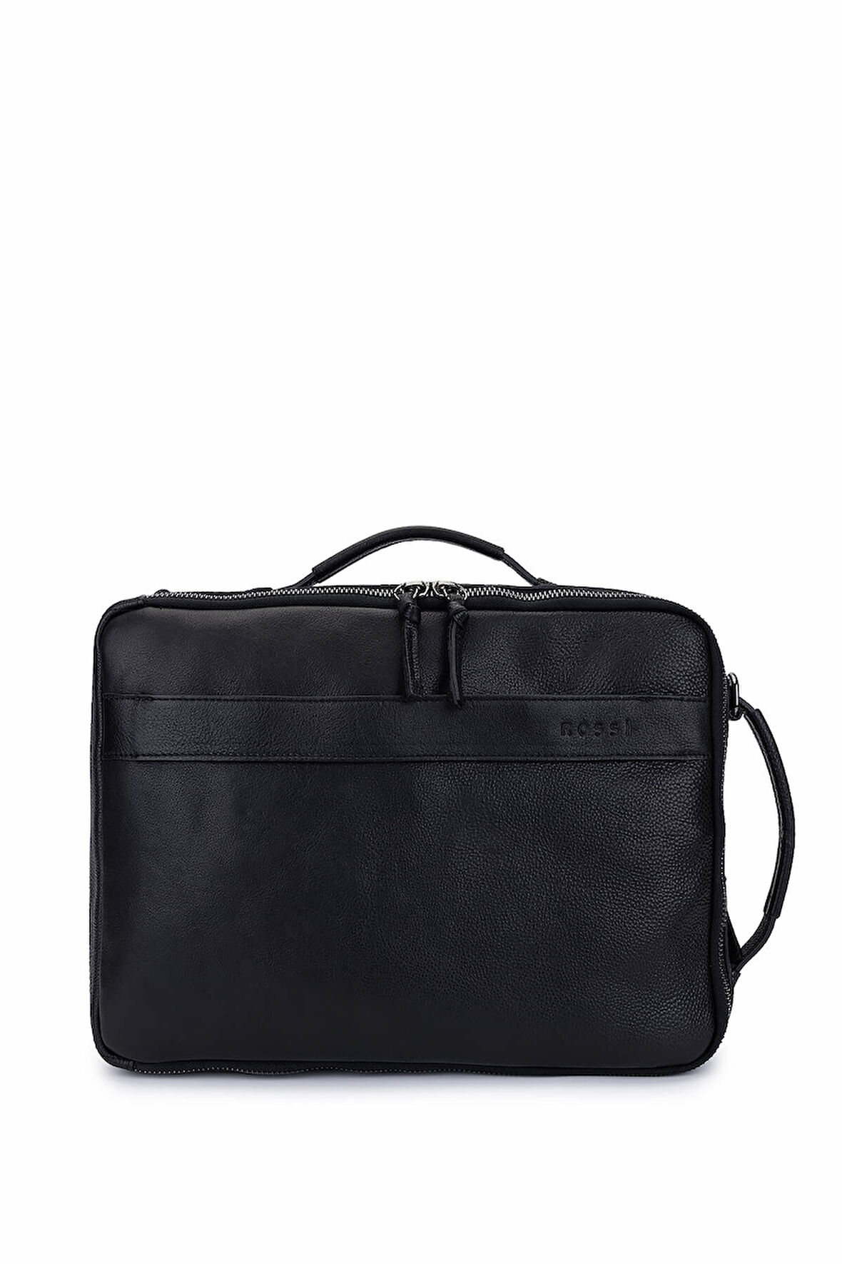 Bruno Rossi Bag Erkek Hakiki Deri Siyah Sırt Çantası 1048 331 ERK CANTA SK24-25 NERO