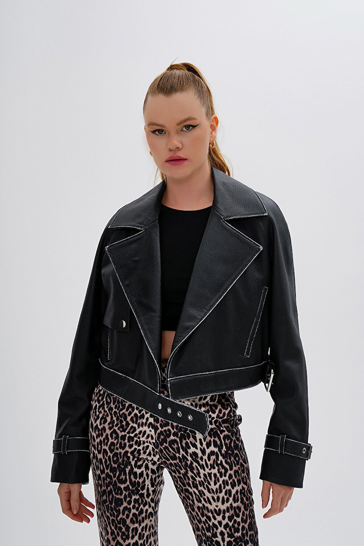 Valmenti Kadın Hakiki Deri Siyah Deri Mont 616 Z-4011 BN DERIMONT SK24/25 SIYAH