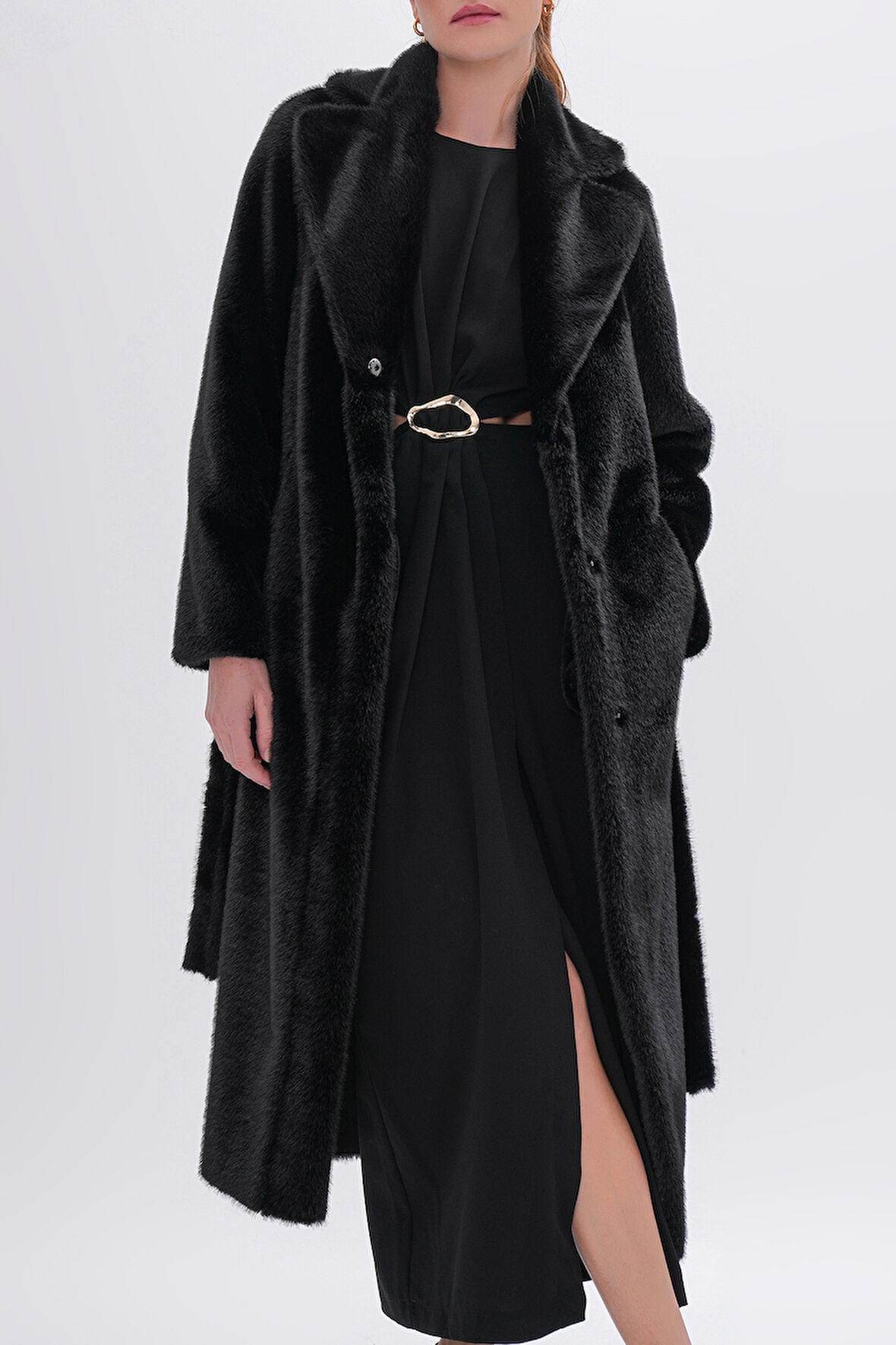 Valmenti Kadın Tekstil Siyah Mont 616 6570 BN PLS MONT SK24/25 SIYAH