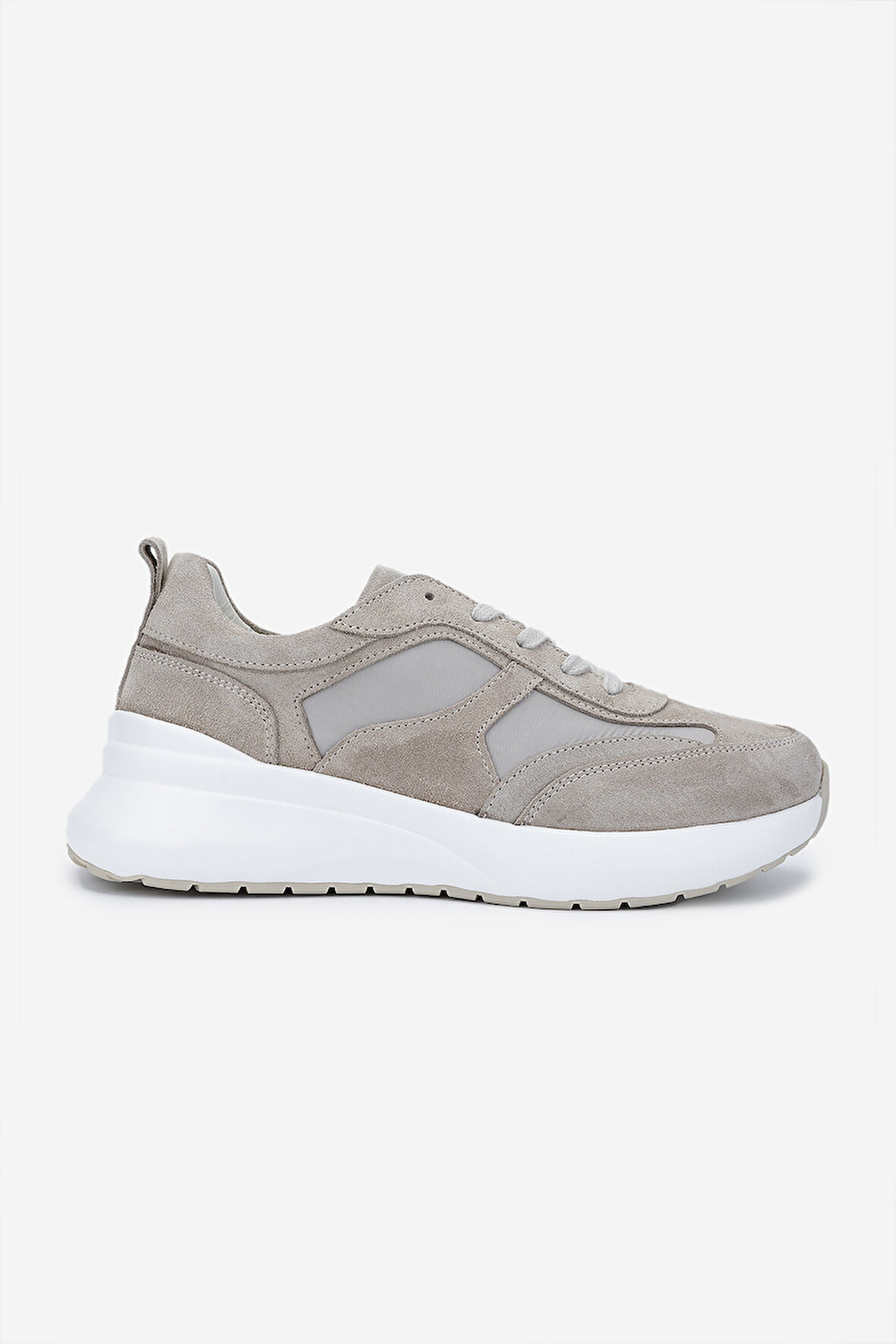 Valmenti Kadın Sneakers & Spor Ayakkabı 1050 05 BN AYK SK24-25 BEJ SUET/BEJ PRST