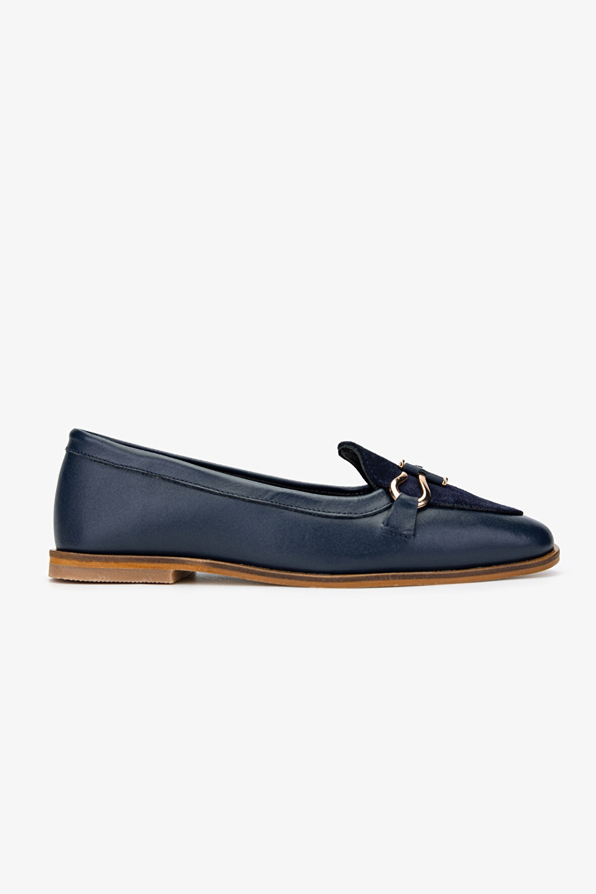Valmenti Kadın Lacivert Loafer Ayakkabı 961 01 BN AYK SK24-25 LACI DR
