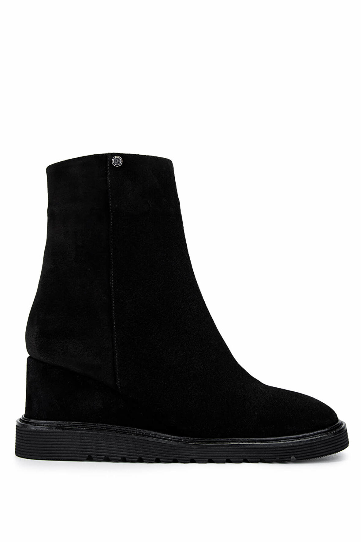 Tamer Tanca Kadın Hakiki Deri Siyah Süet Casual Bot 33 415 BN BOT SK24-25 SIYAH SUET