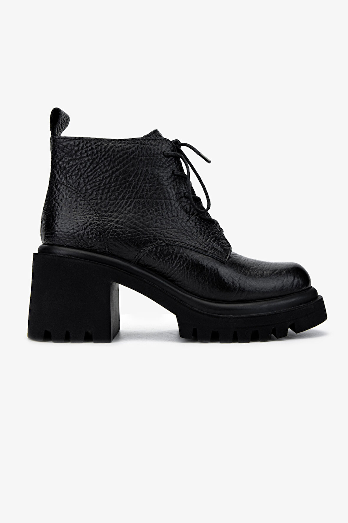 Valmenti Kadın Siyah Floter Topuklu Bot 1031 001-R27723 BN BOT SK24-25 SIYAH FLTR