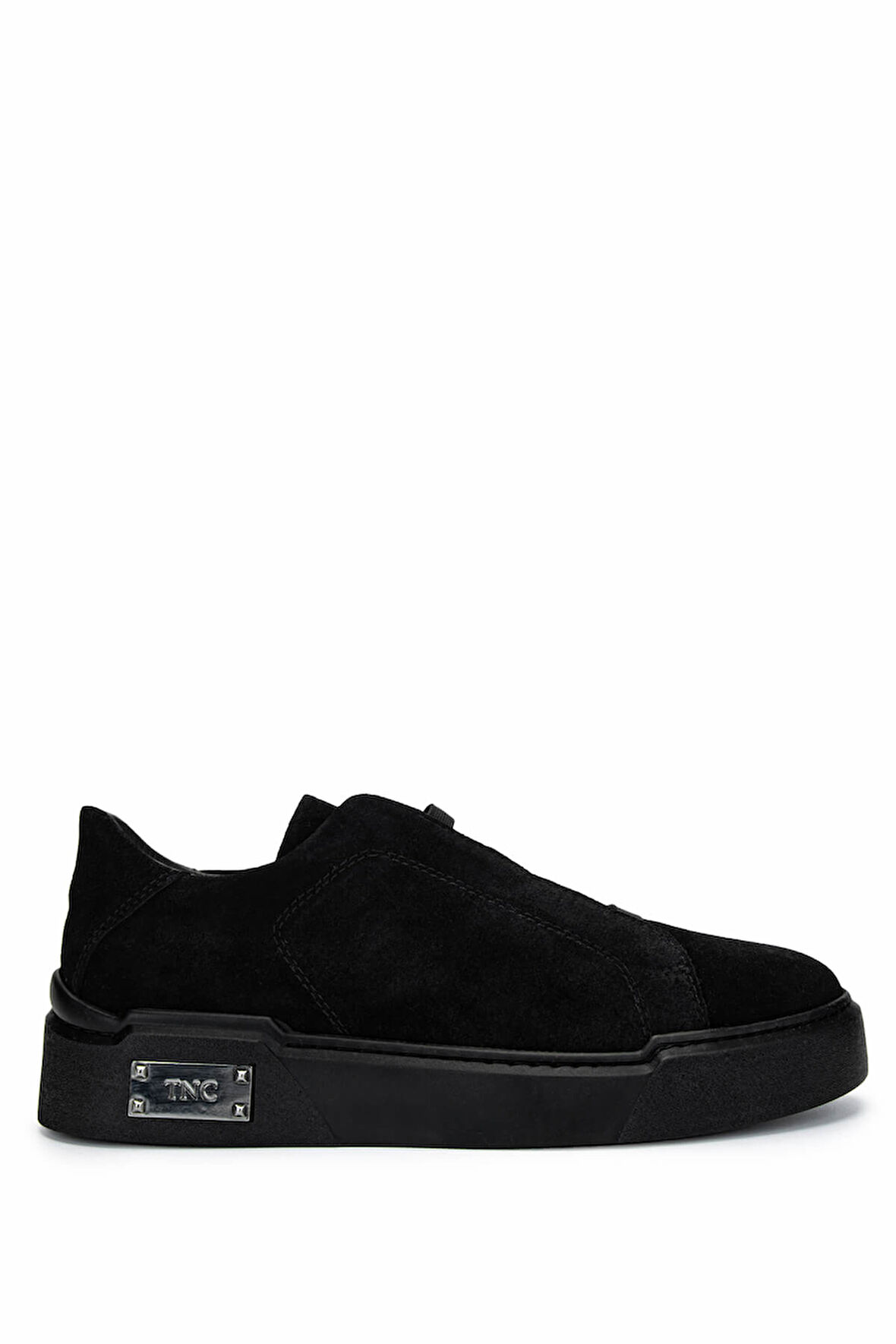 Tamer Tanca Erkek Hakiki Deri Siyah Süet Sneakers & Spor Ayakkabı 352 23370 ERK AYK Y25 SIYAH SUET