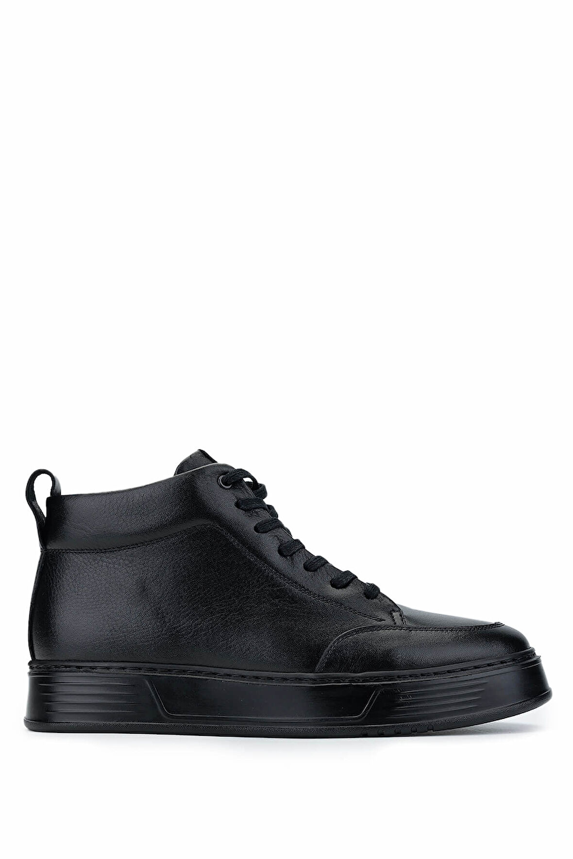 Tamer Tanca Erkek Hakiki Deri Siyah Deri Casual Bot 870 084 ERK BOT SK24-25 SIYAH DR